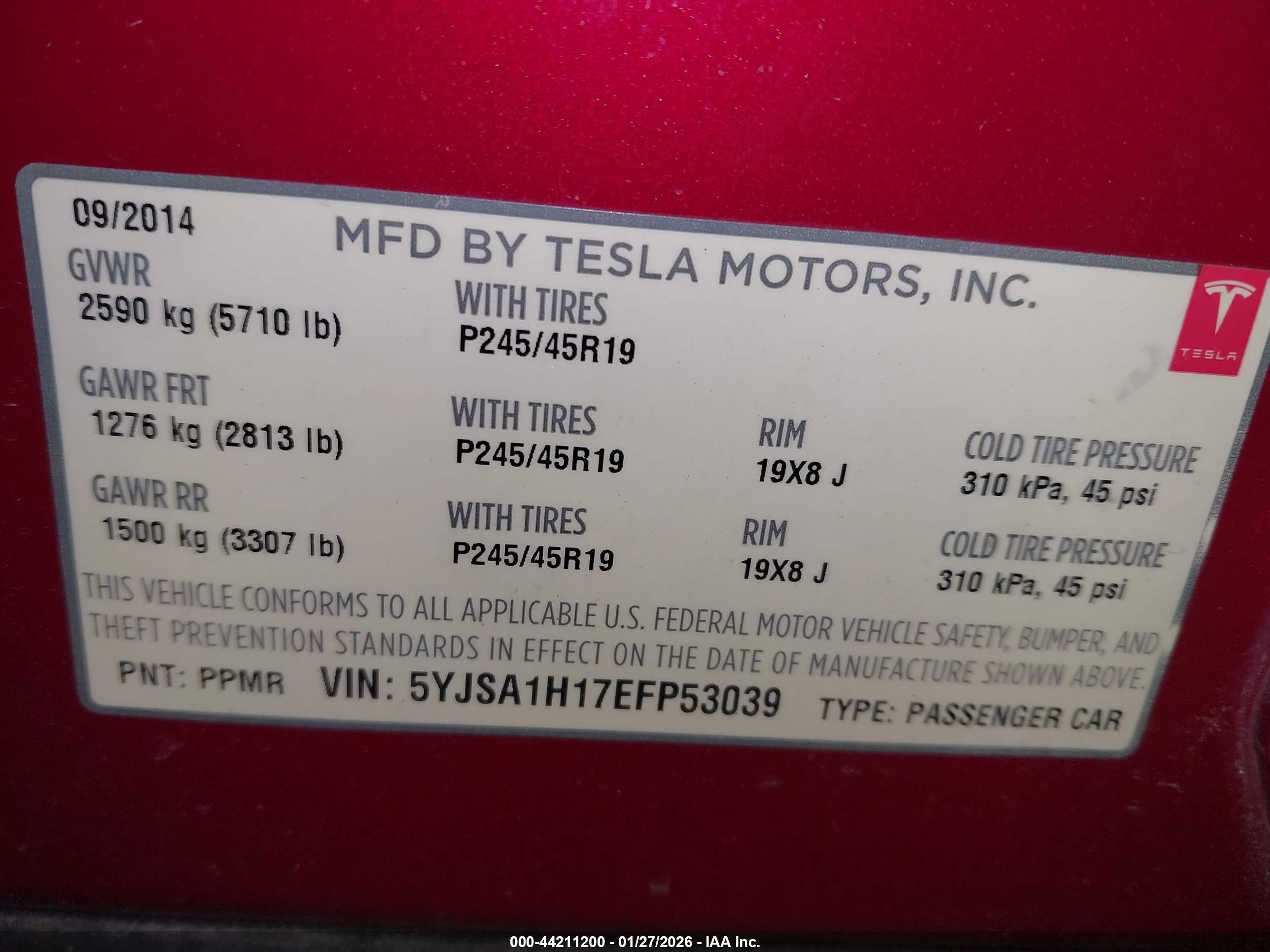 TESLA MODEL image 9