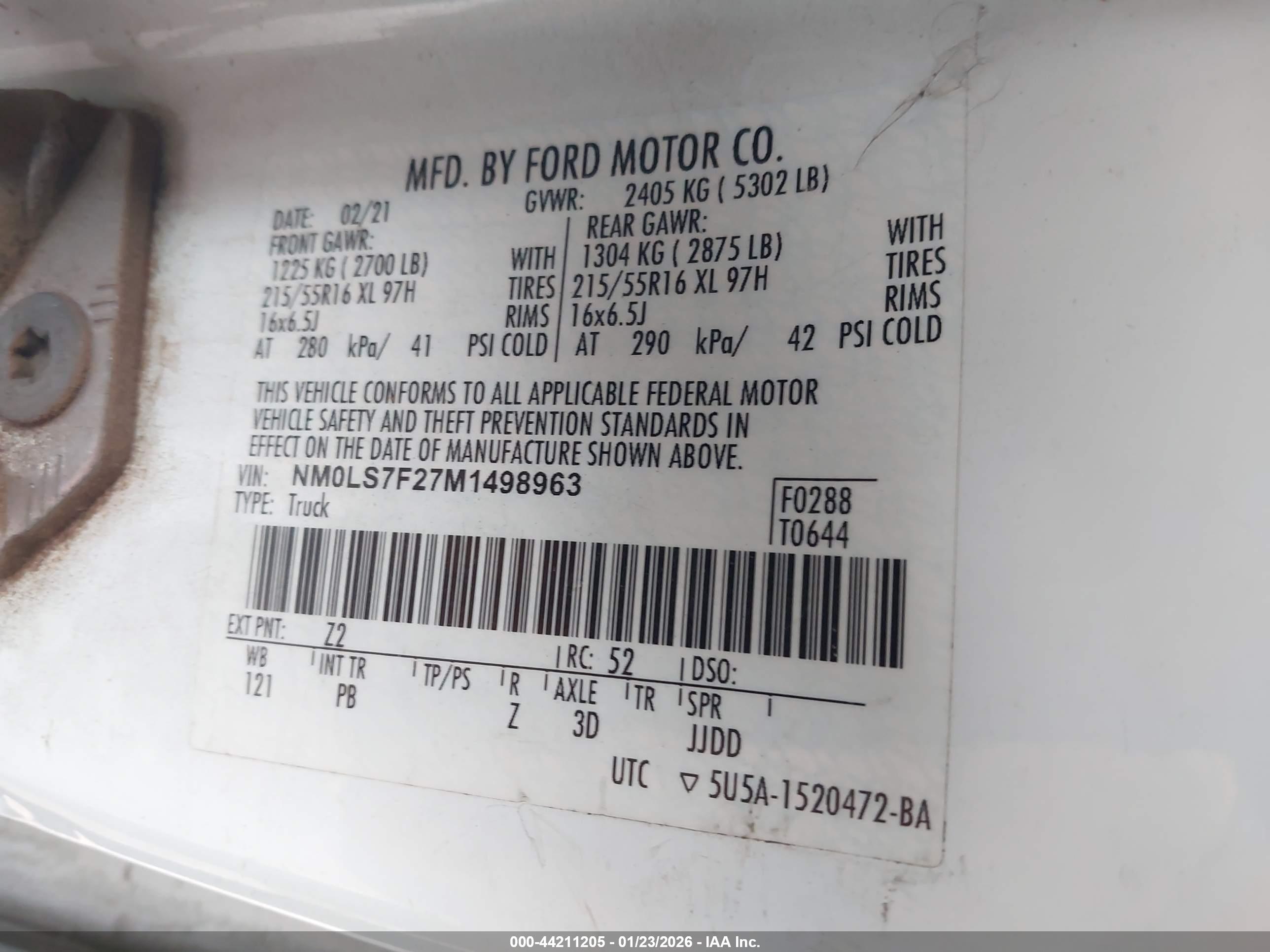 FORD TRANSIT image 9