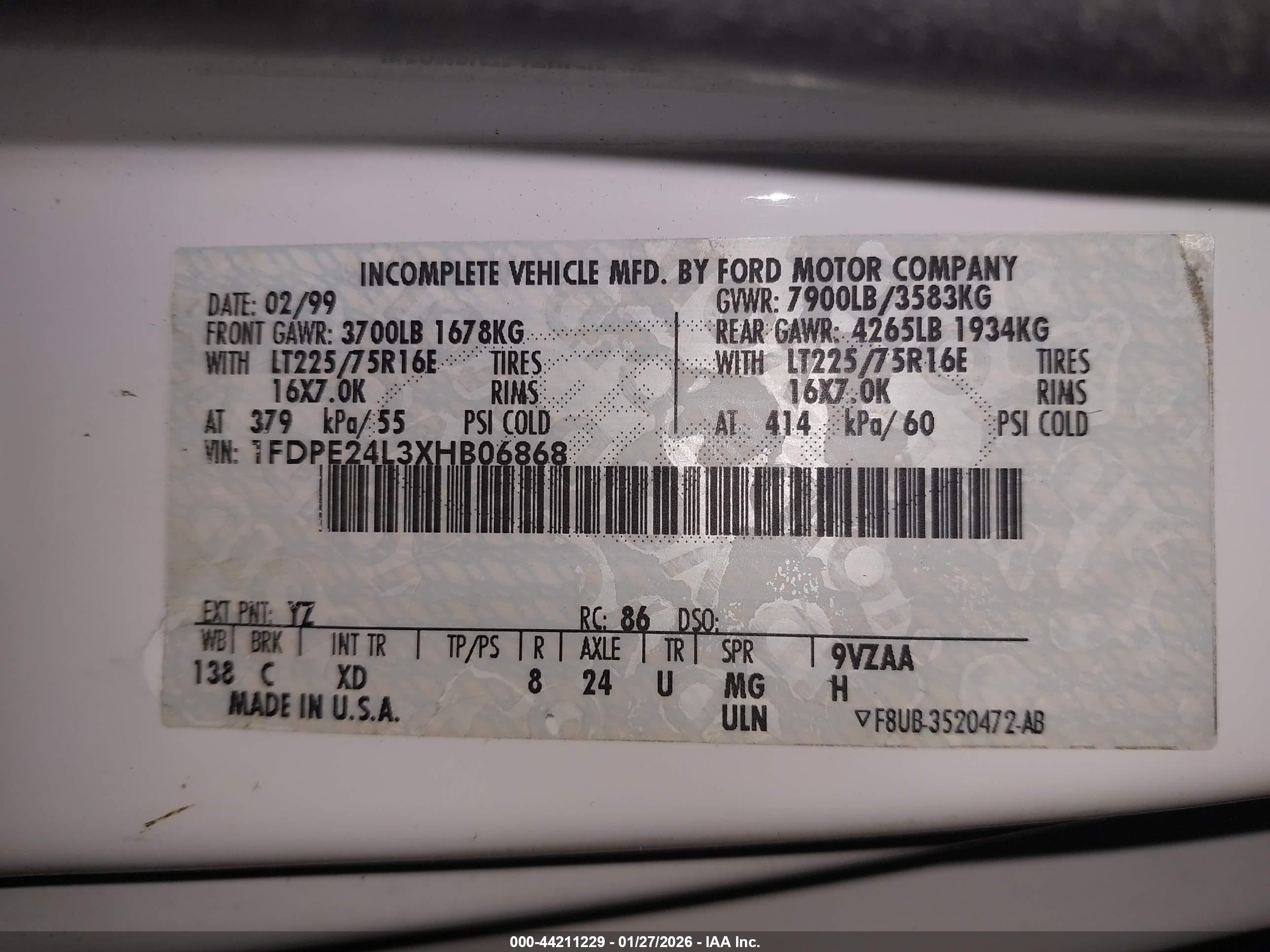 FORD E-250 image 9