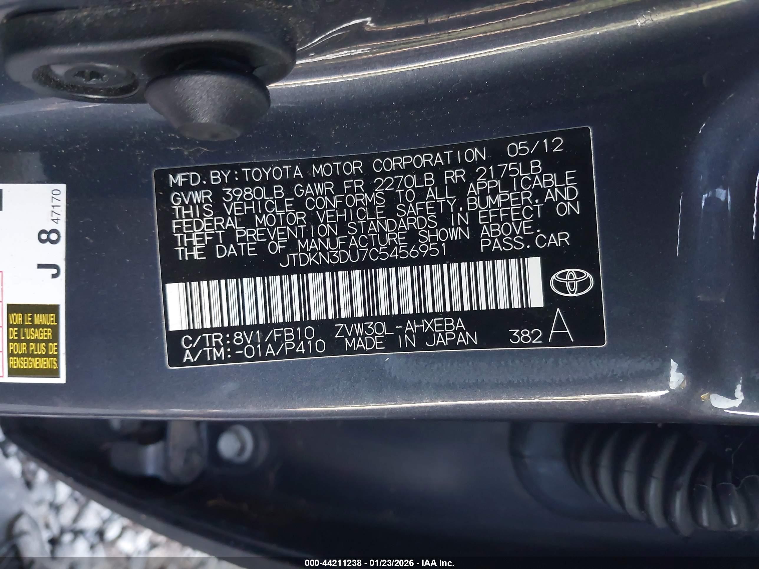 TOYOTA PRIUS image 9