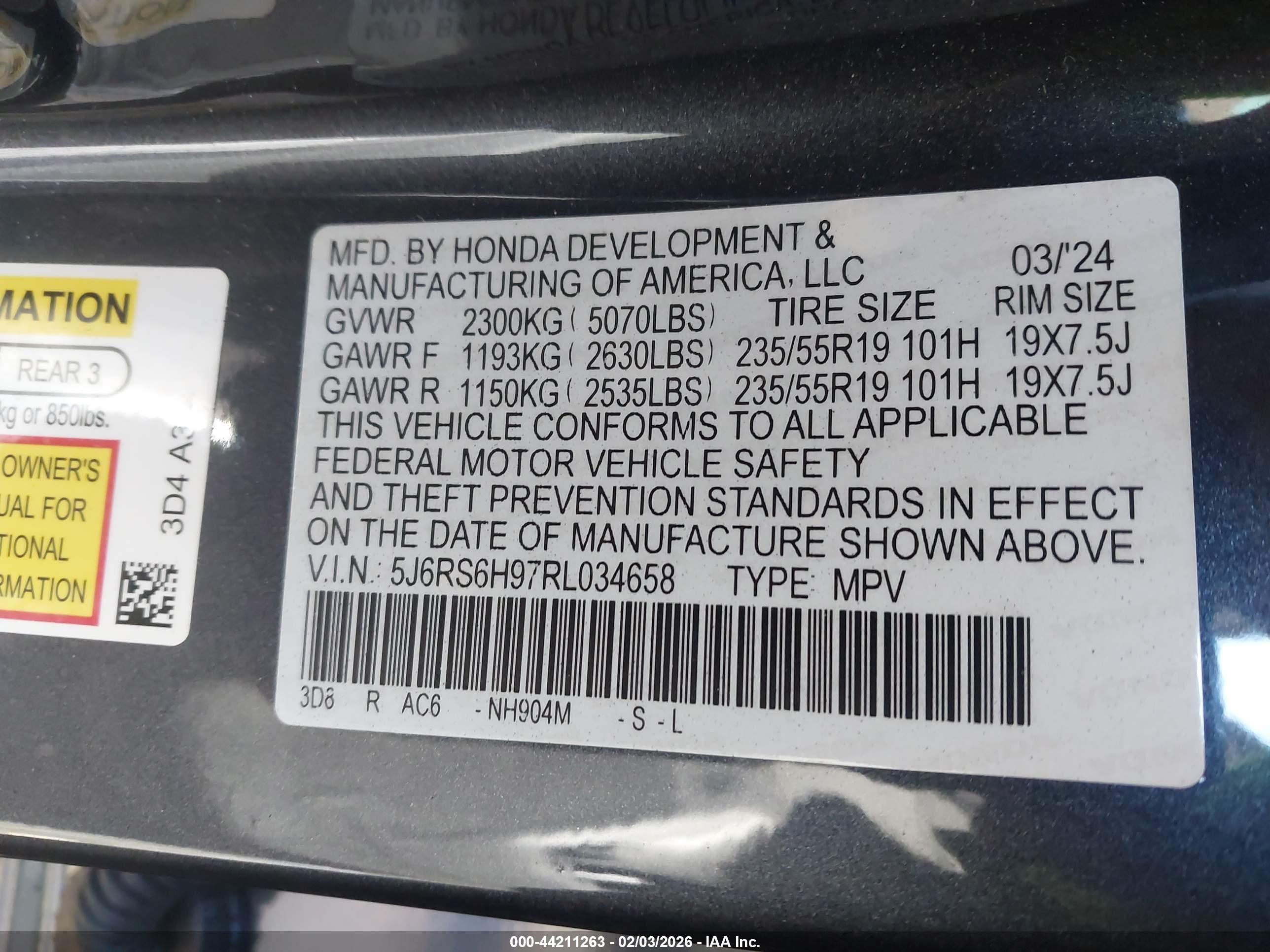 HONDA CR-V image 9
