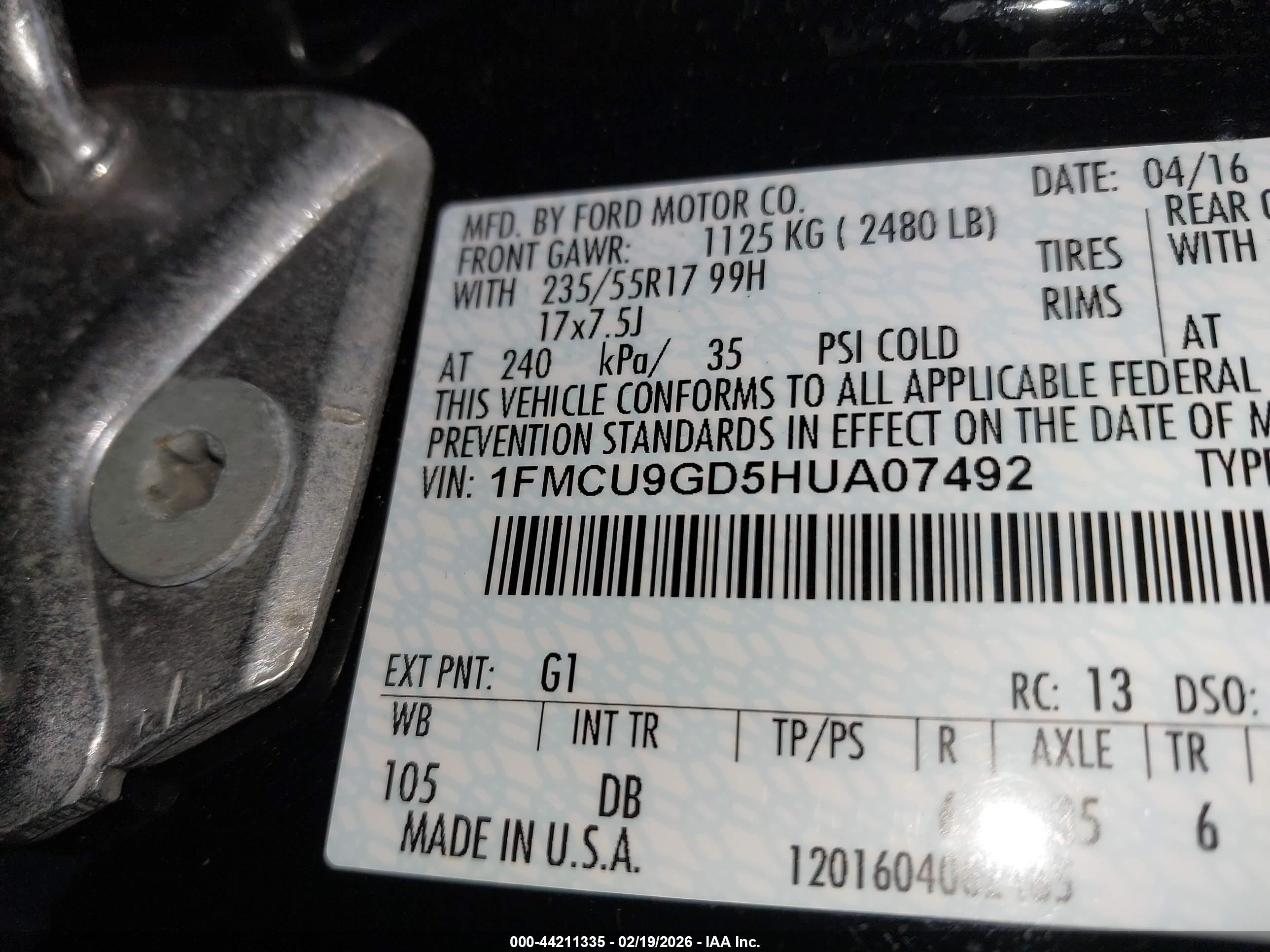 FORD ESCAPE image 9