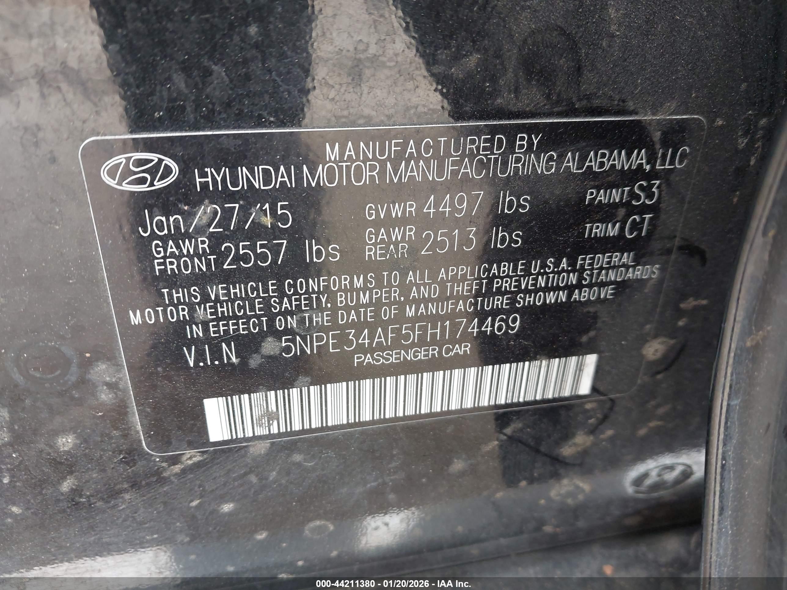 HYUNDAI SONATA image 9