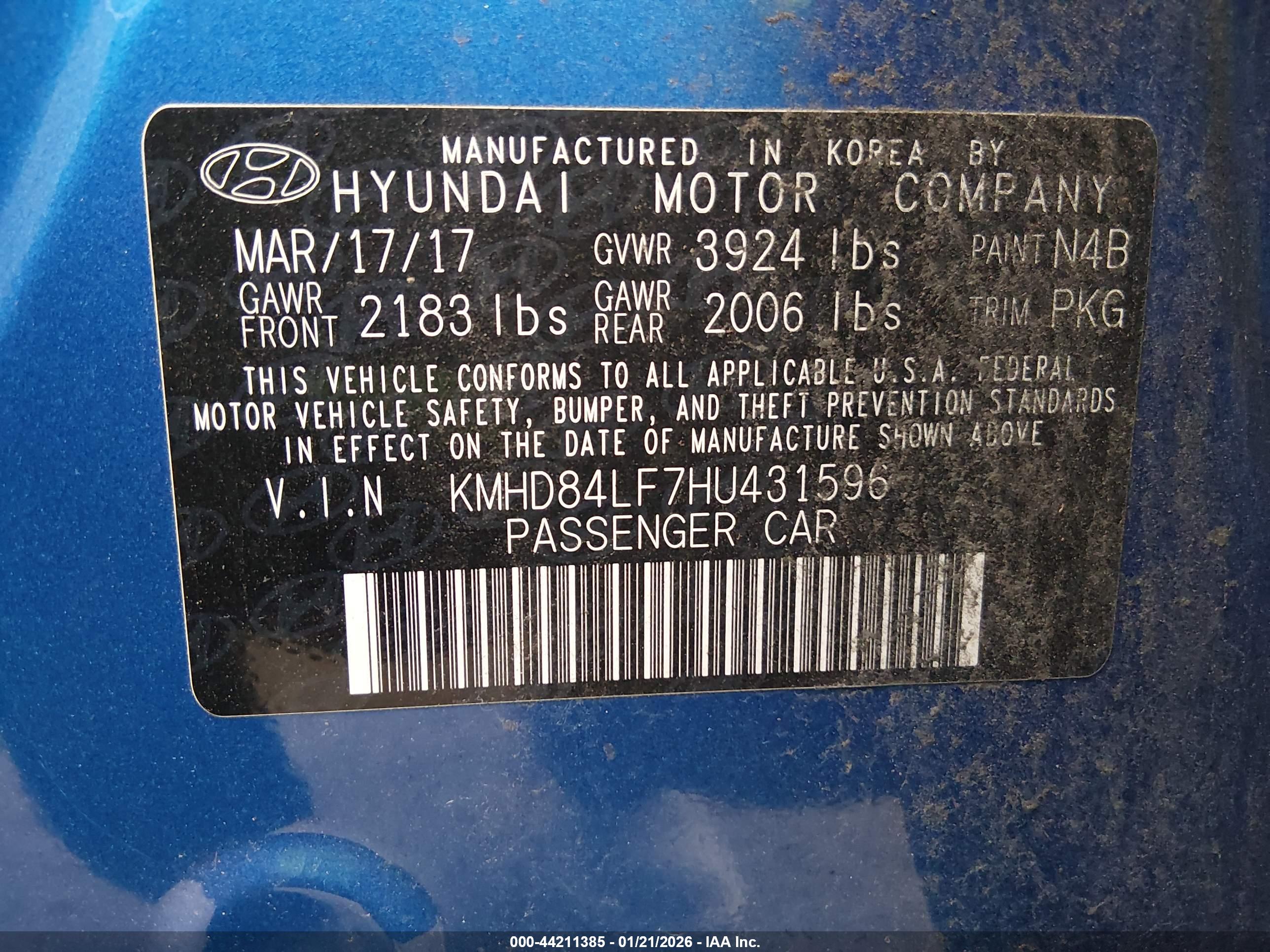 HYUNDAI ELANTRA image 9