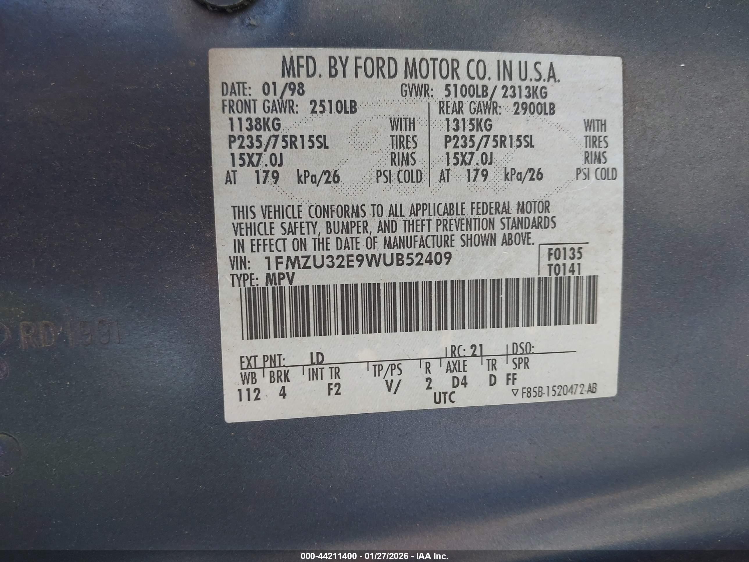 FORD EXPLORER image 9