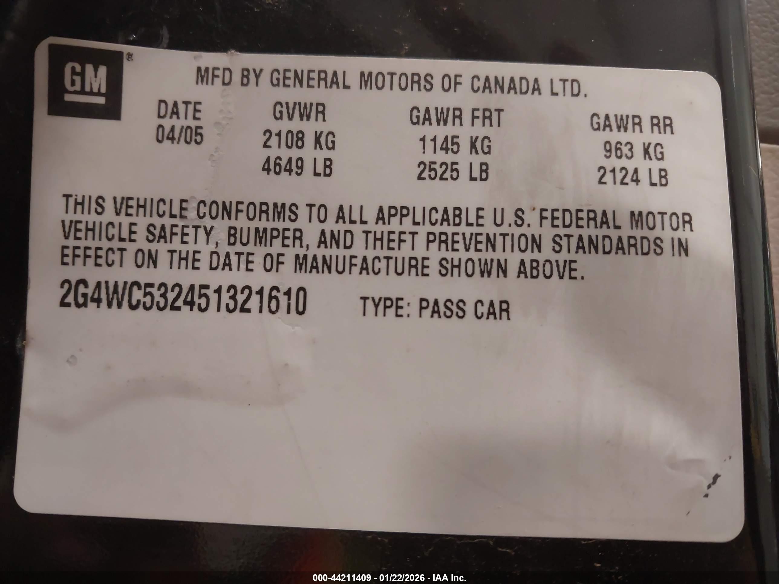 BUICK LACROSSE image 9