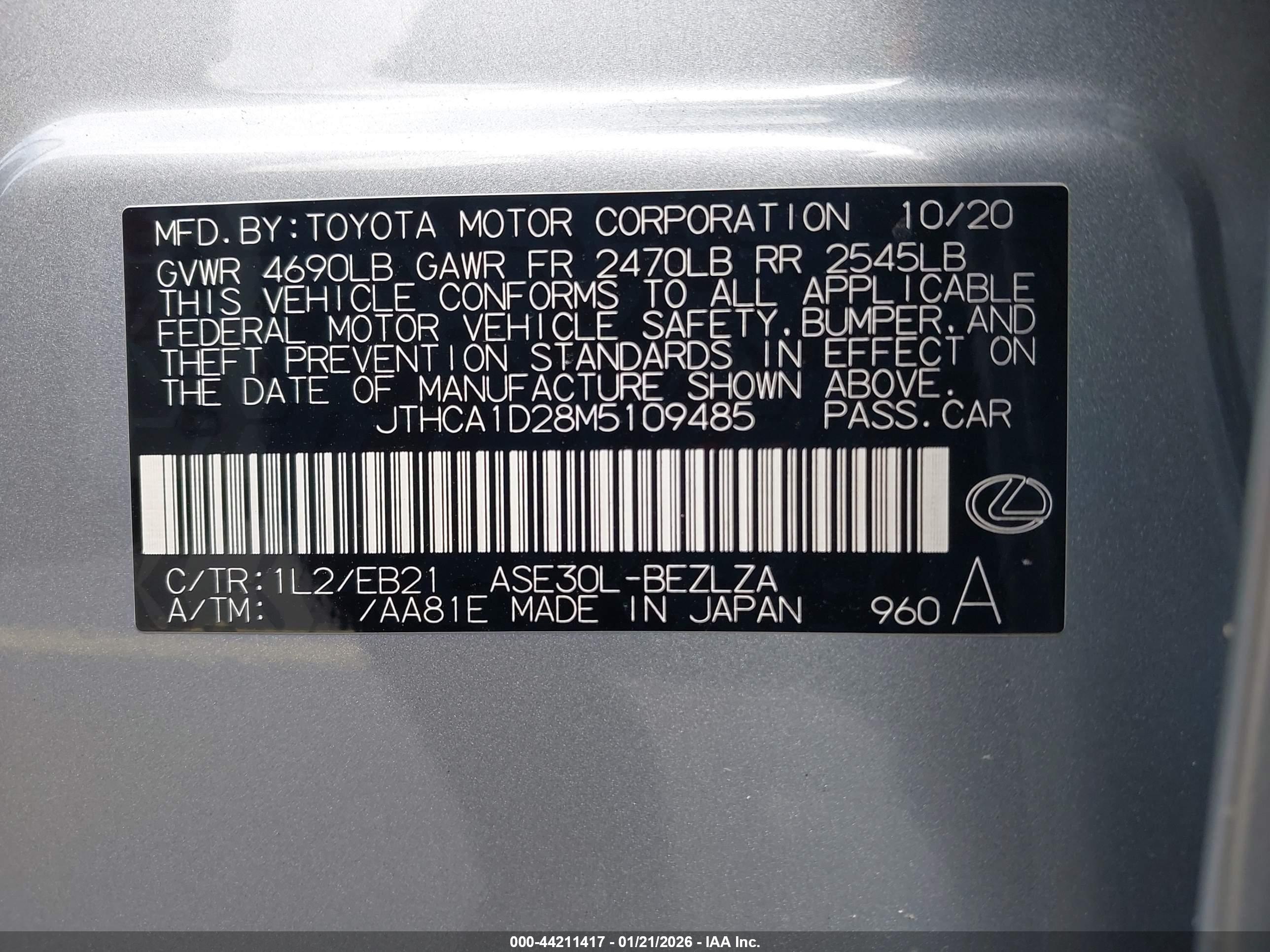 LEXUS IS image 9