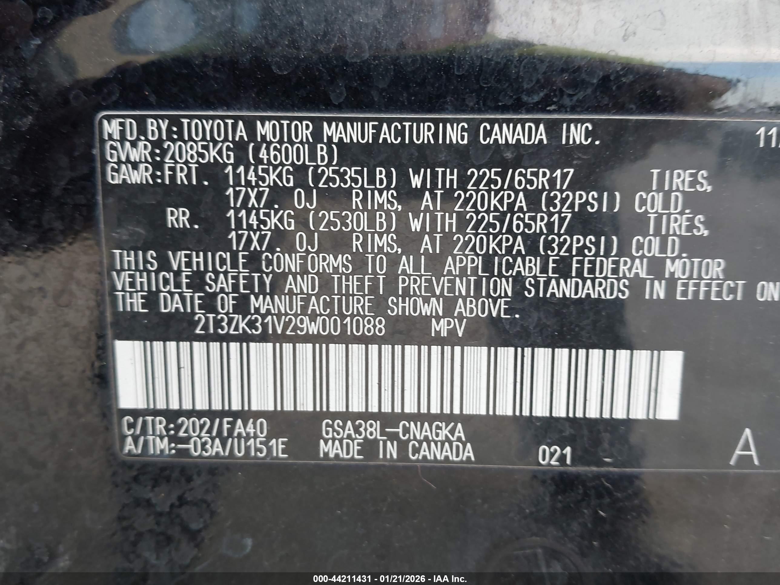 TOYOTA RAV4 image 9