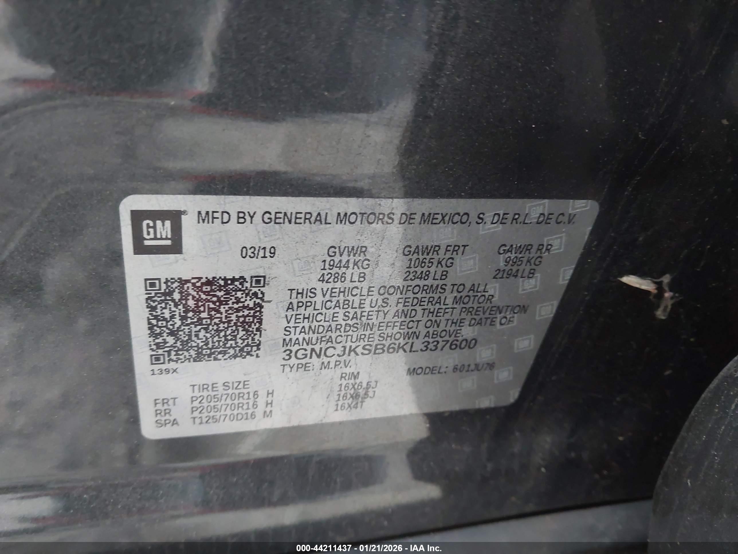 CHEVROLET TRAX image 9
