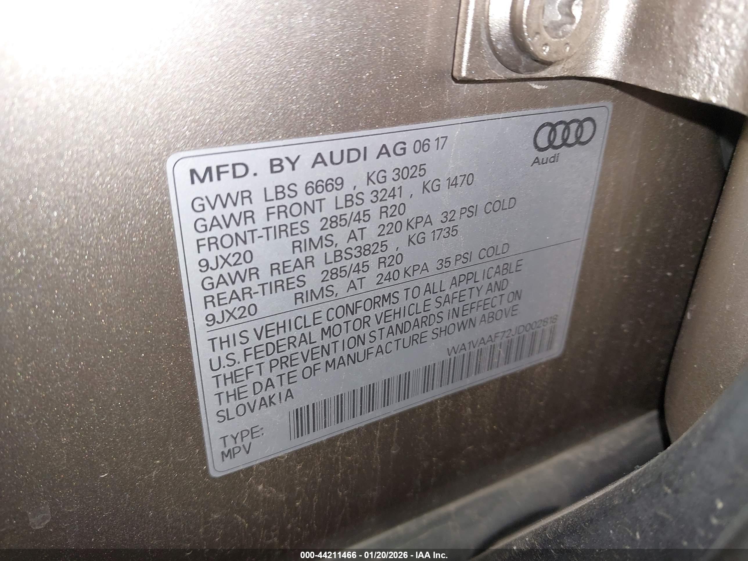 AUDI Q7 image 9