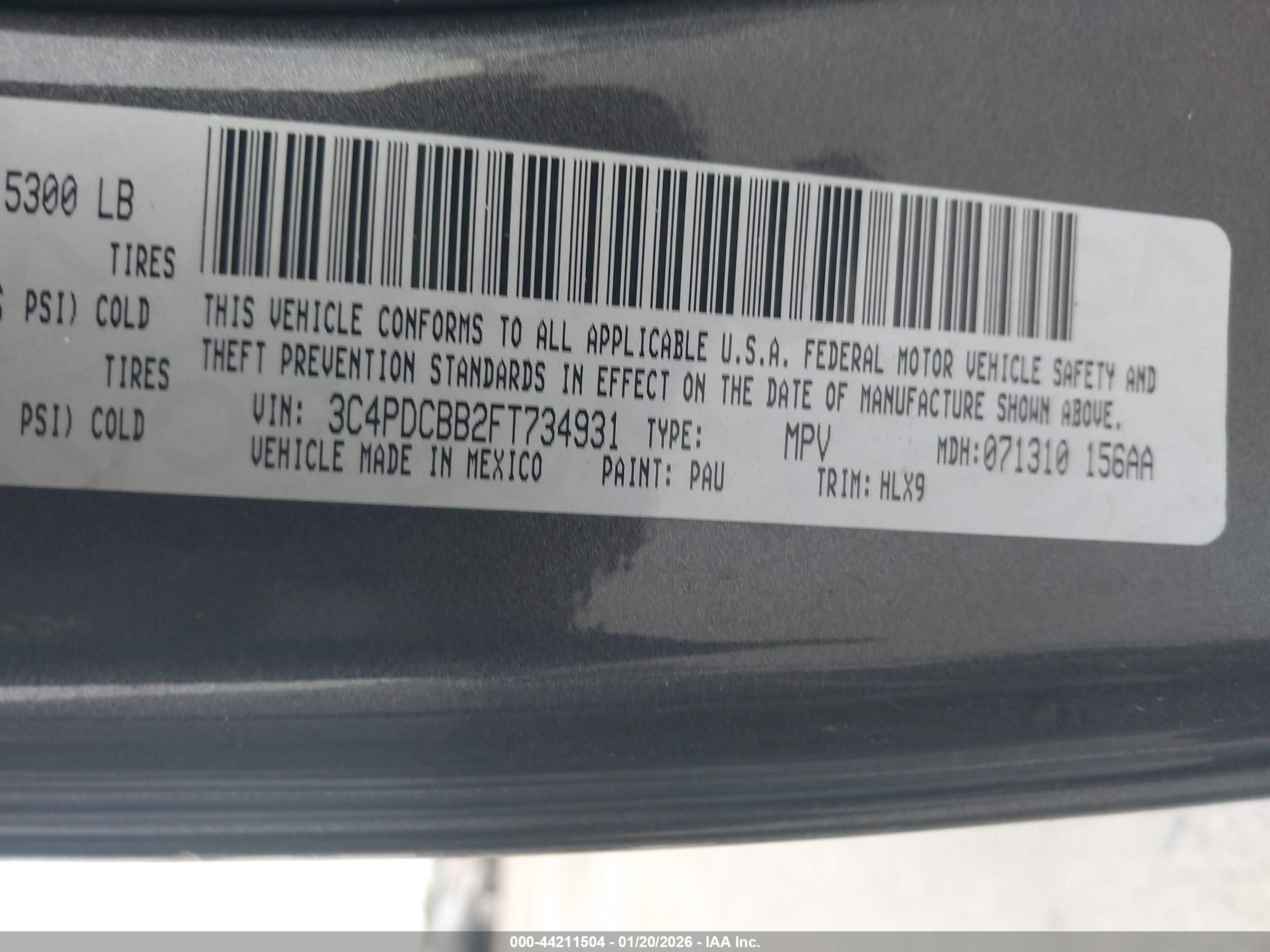 DODGE JOURNEY image 9