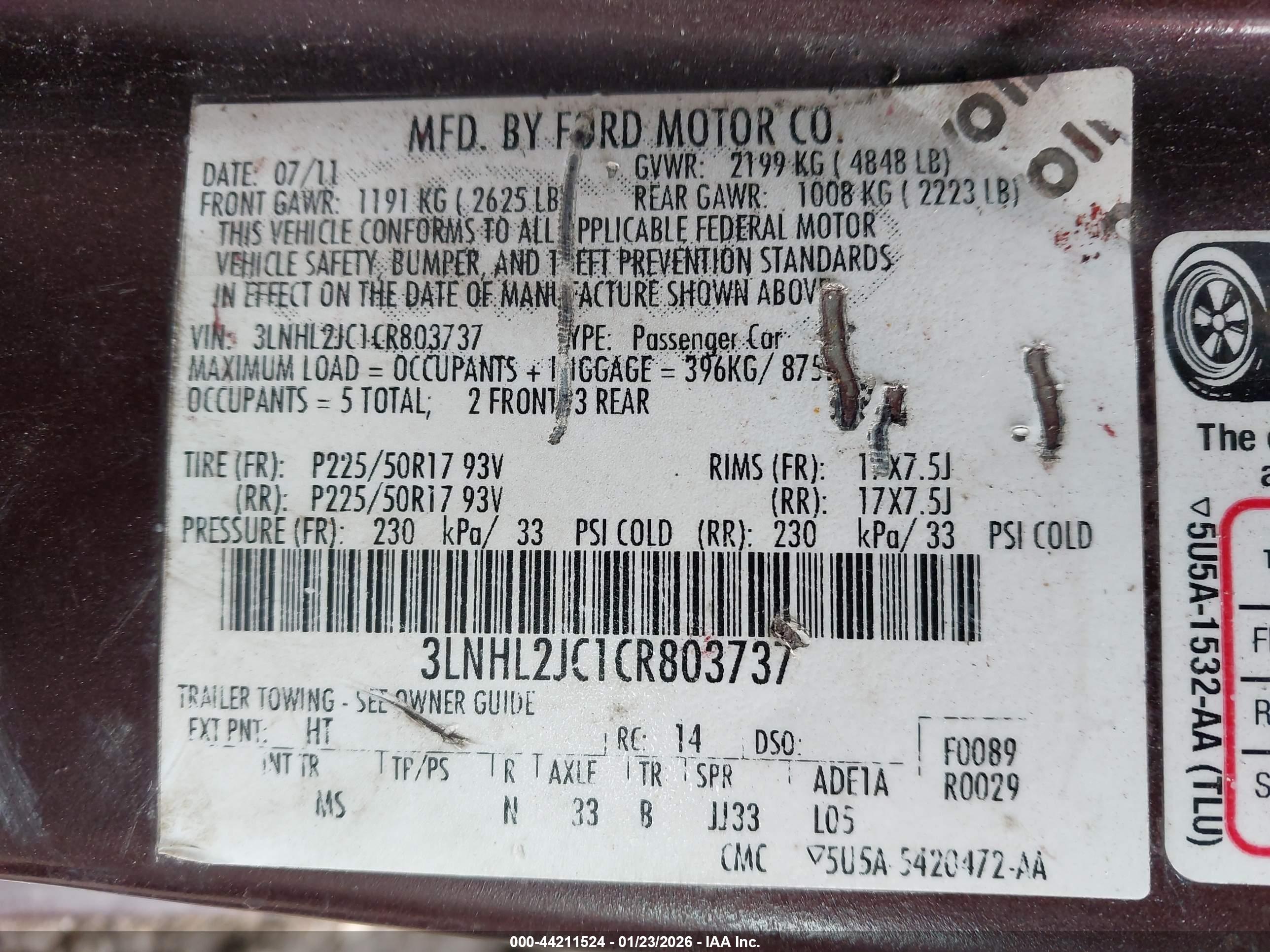 LINCOLN MKZ image 9