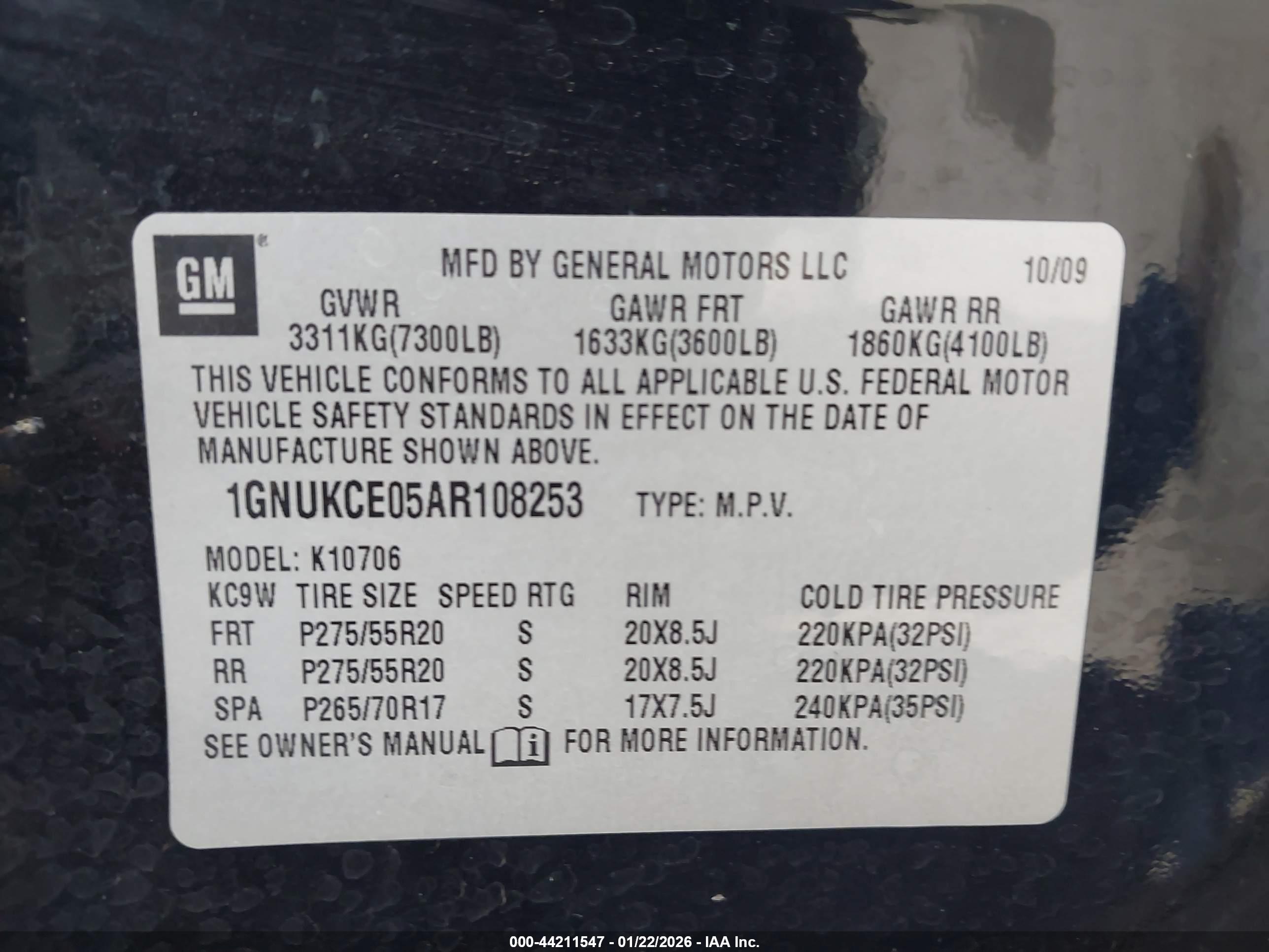 CHEVROLET TAHOE image 9