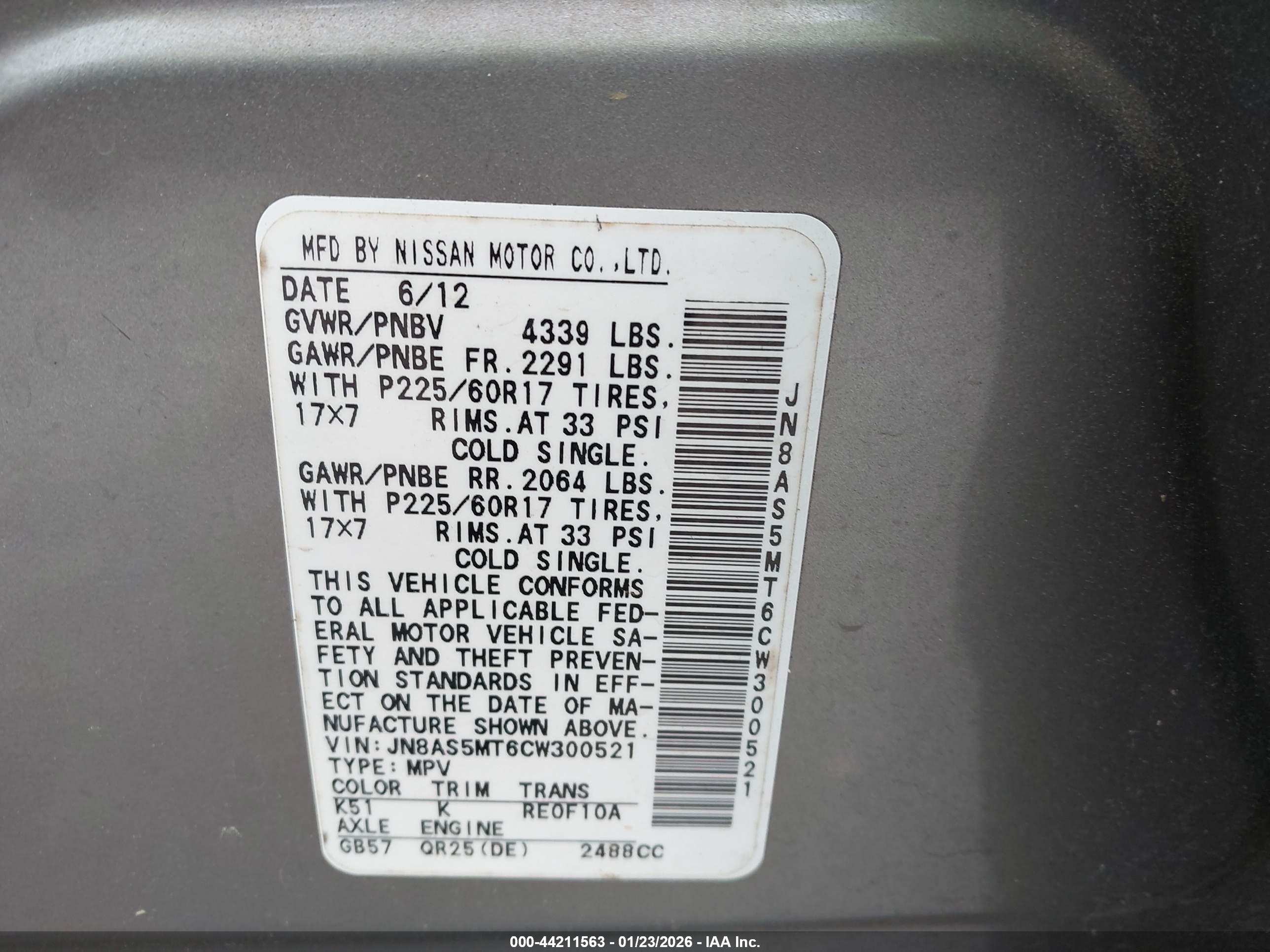 NISSAN ROGUE image 9