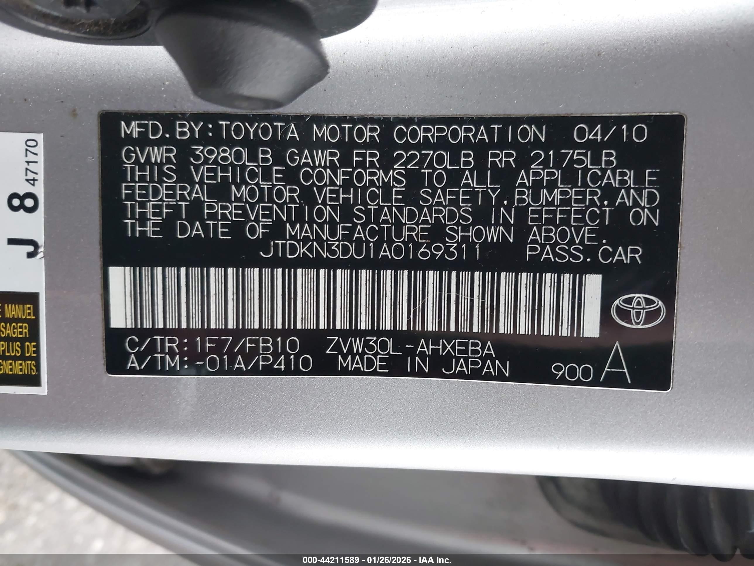 TOYOTA PRIUS image 9