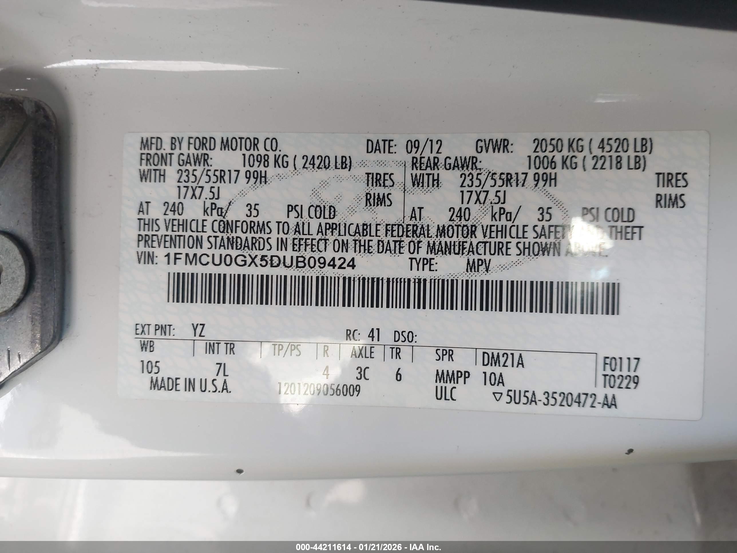 FORD ESCAPE image 9