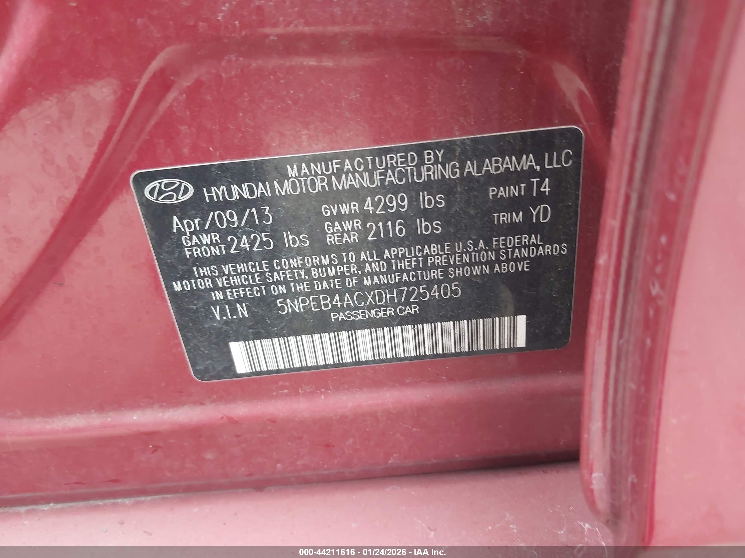 HYUNDAI SONATA image 9