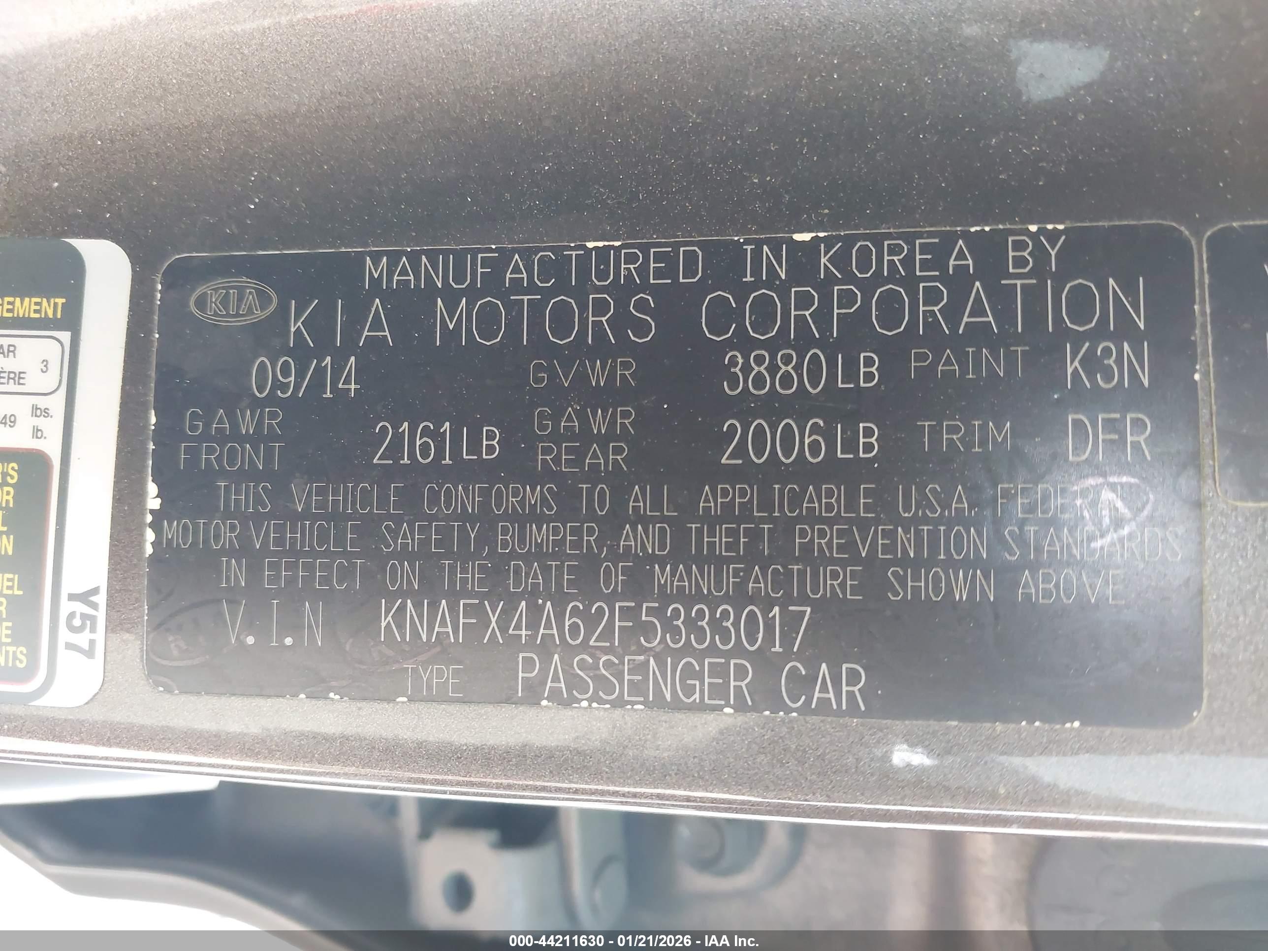 KIA FORTE image 9