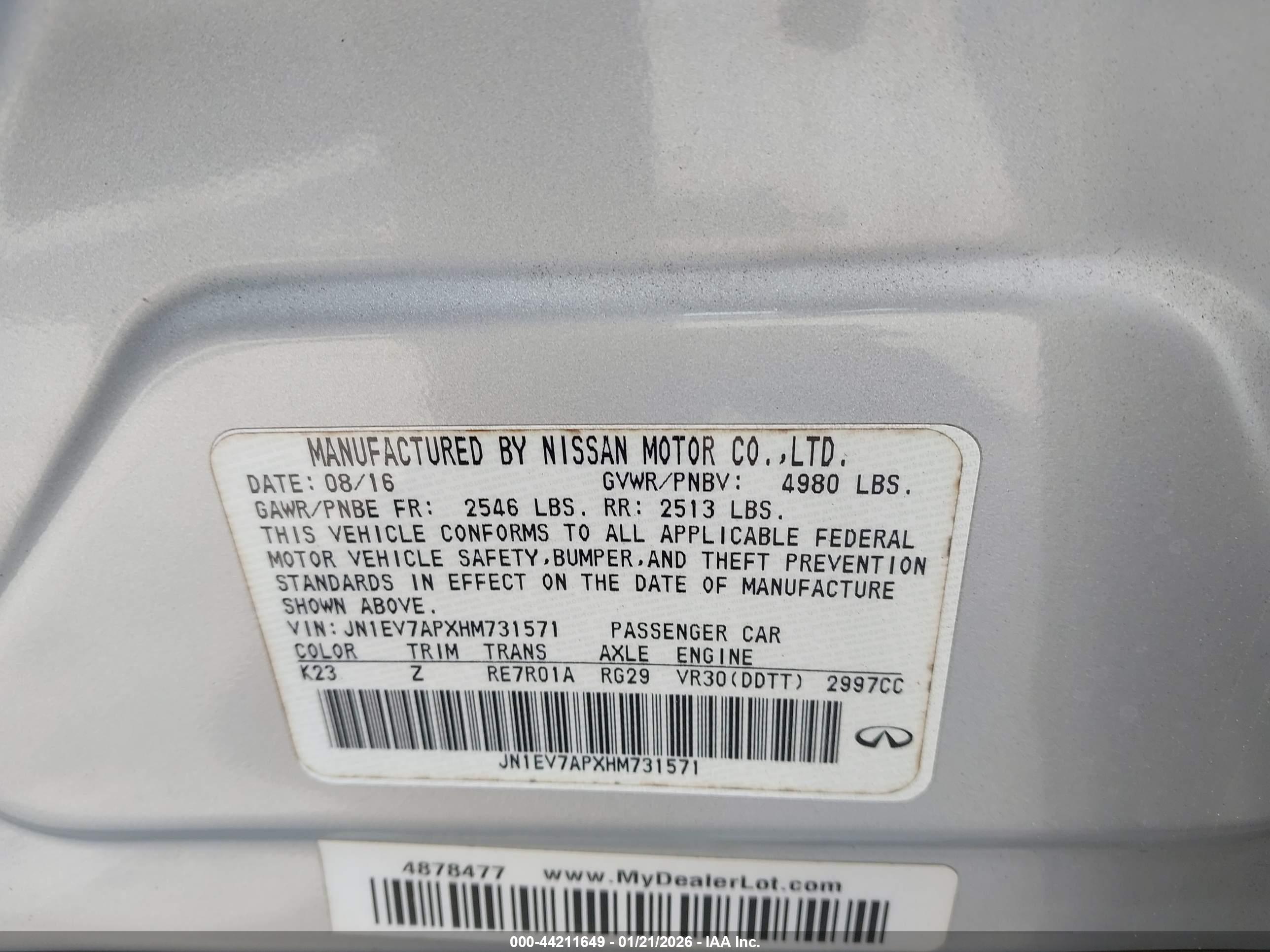 INFINITI Q50 image 9