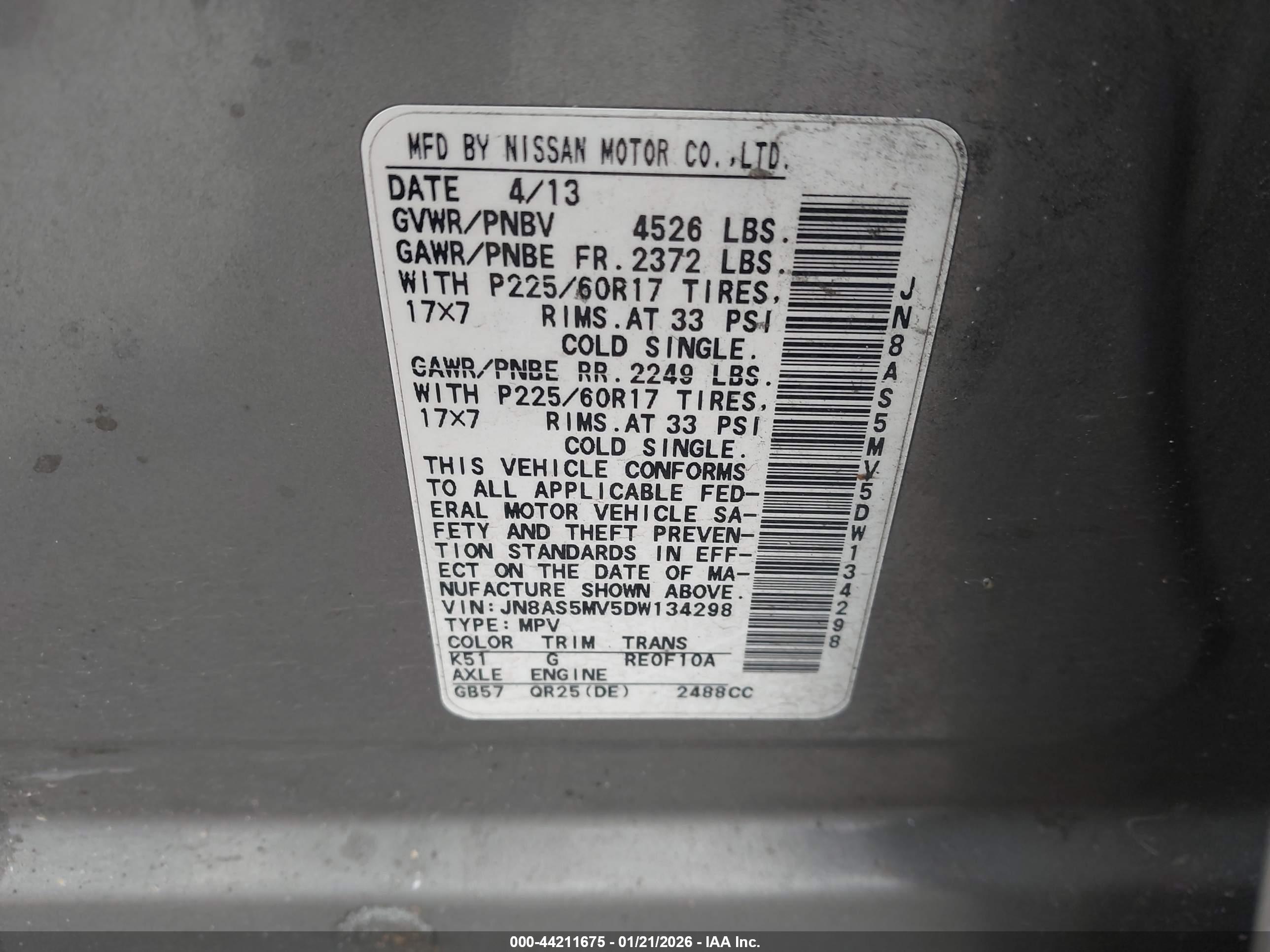 NISSAN ROGUE image 9