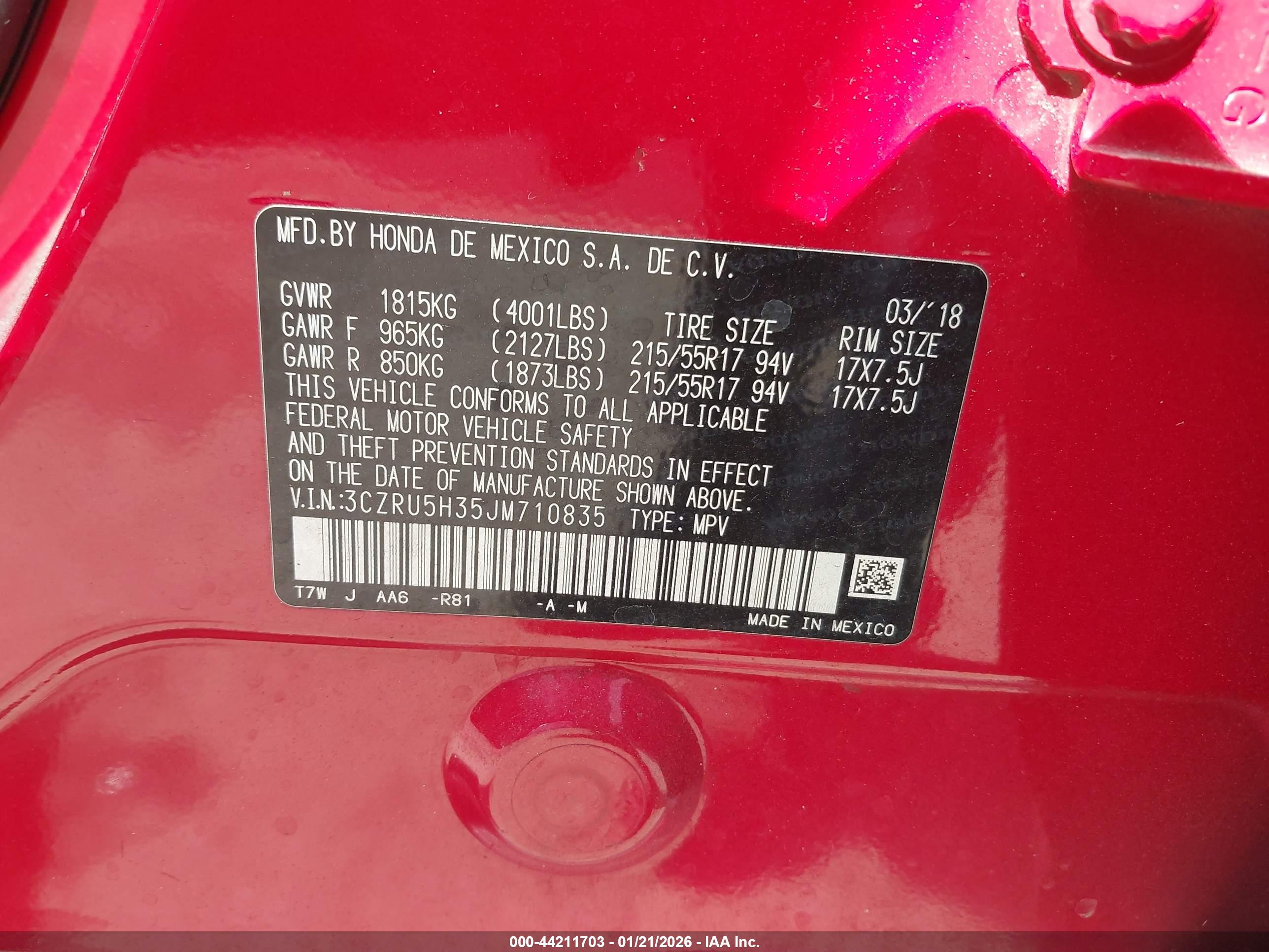 HONDA HR-V image 9