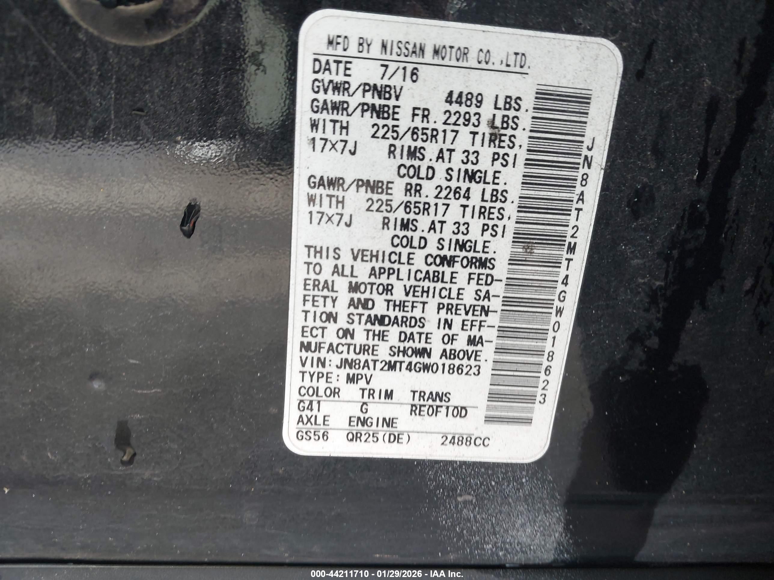 NISSAN ROGUE image 9