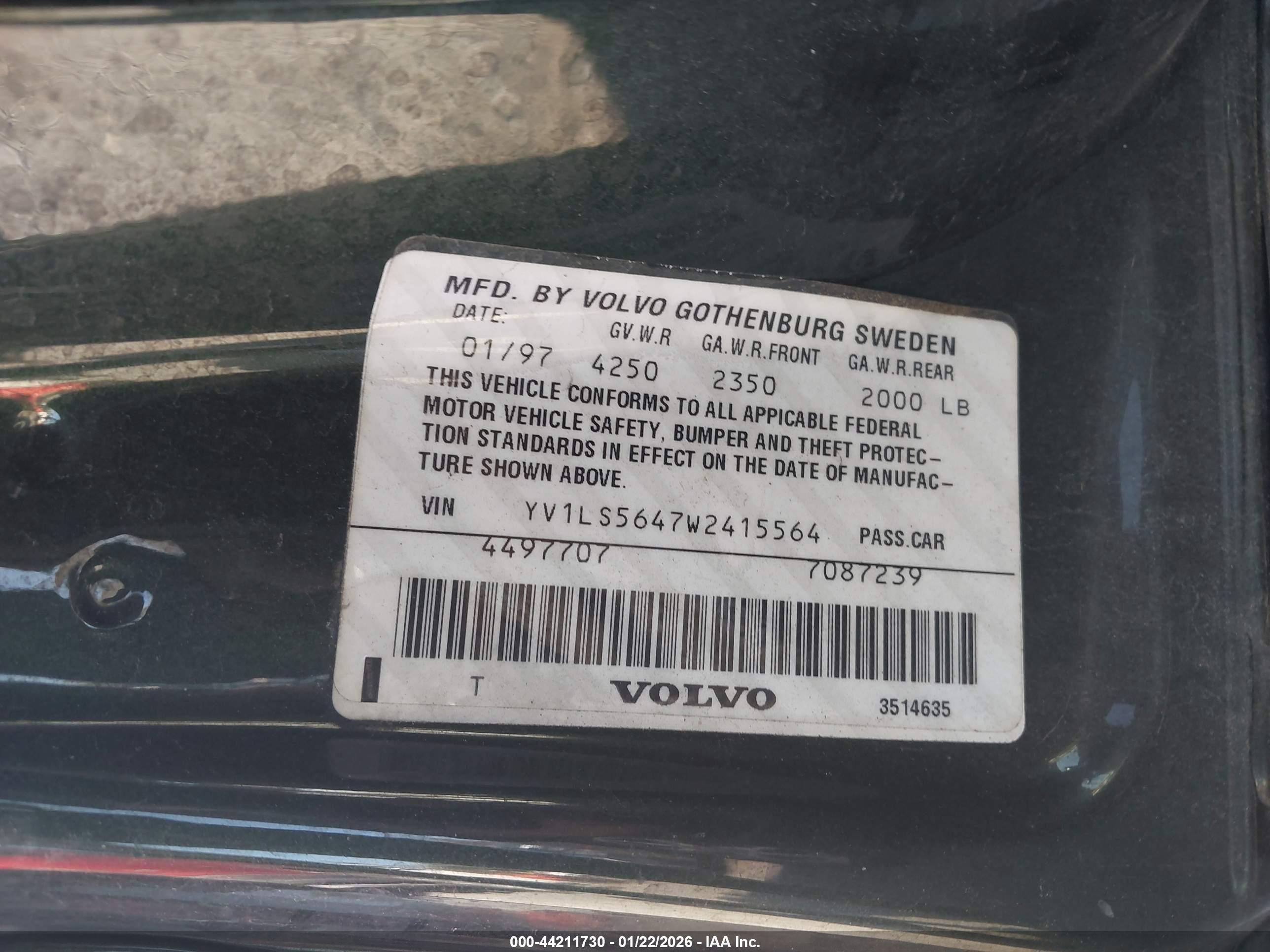 VOLVO S70 image 9