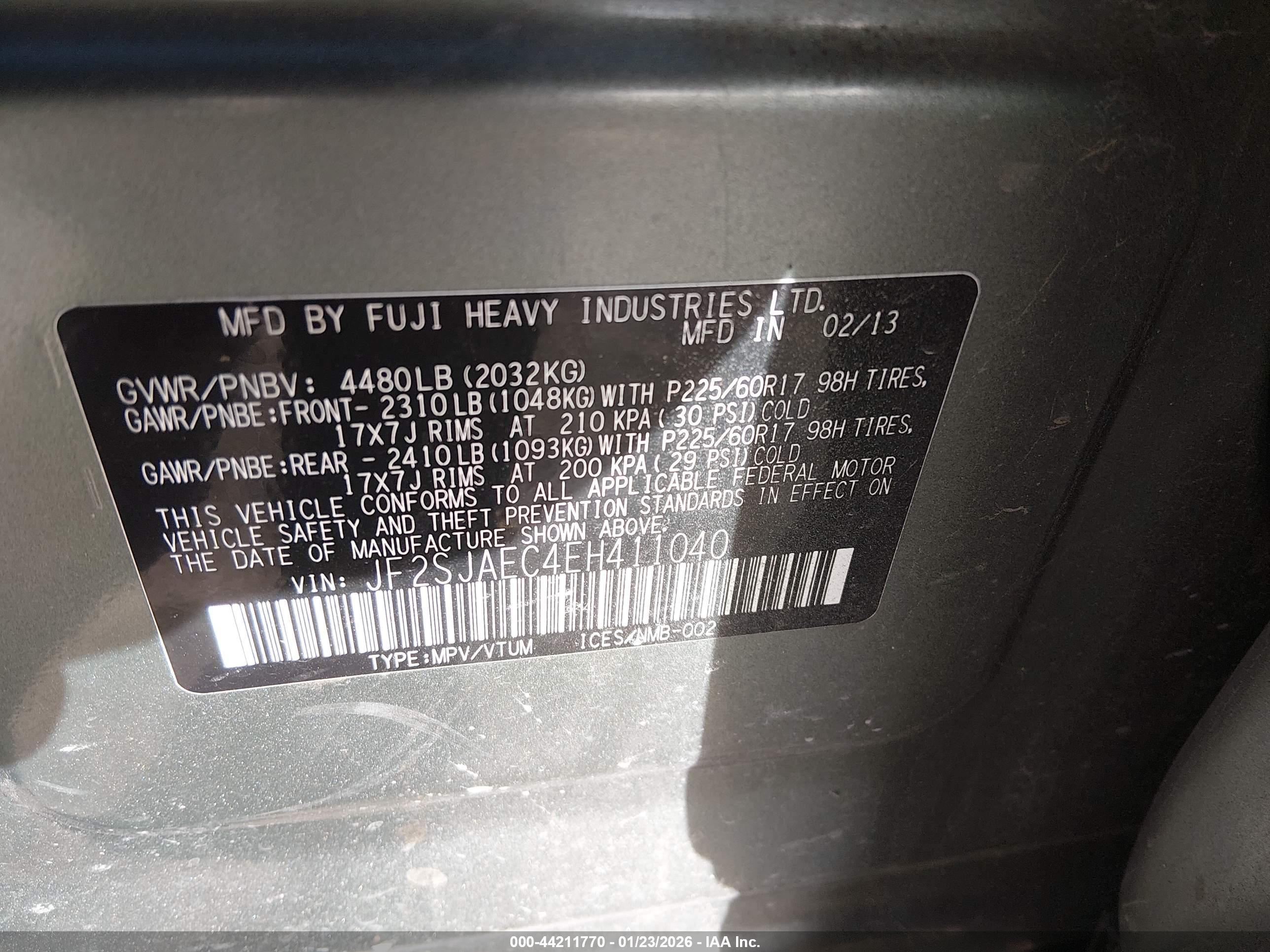 SUBARU FORESTER image 9