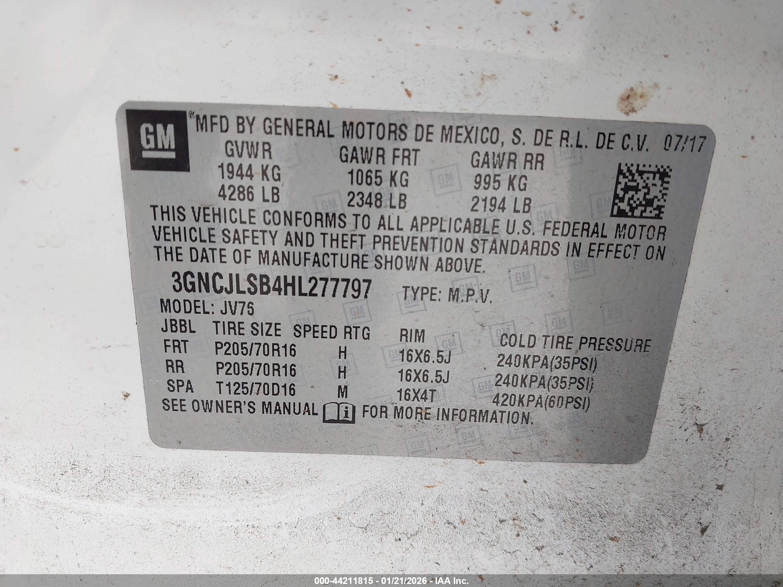 CHEVROLET TRAX image 9