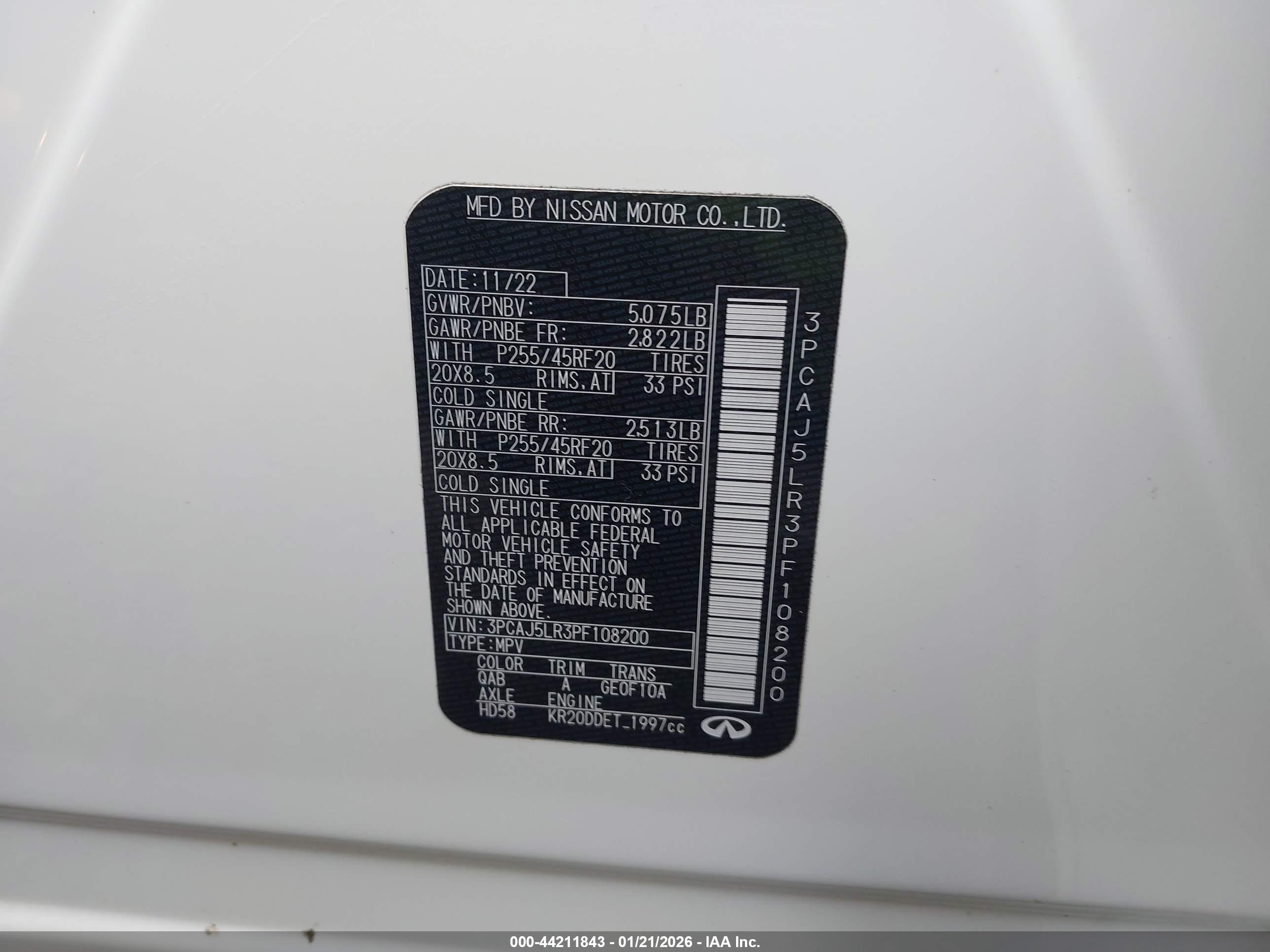INFINITI QX55 image 9