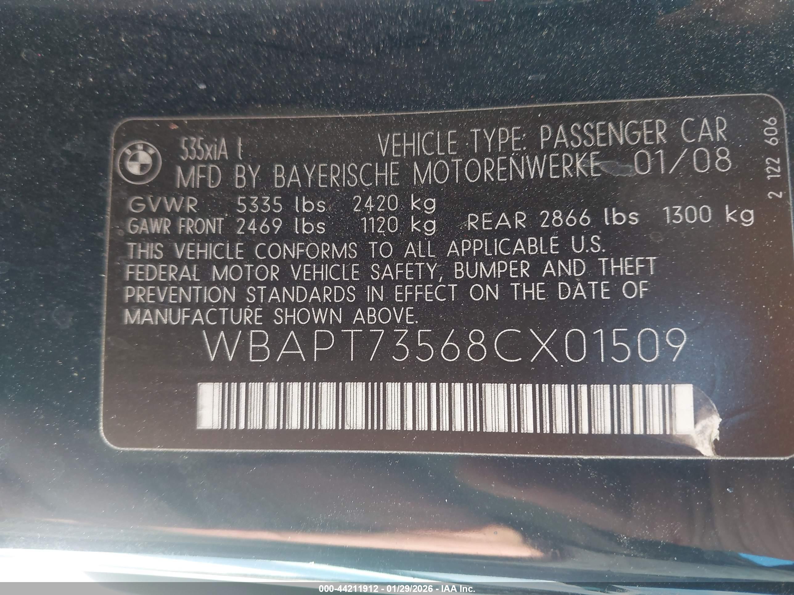 BMW 535XI image 9