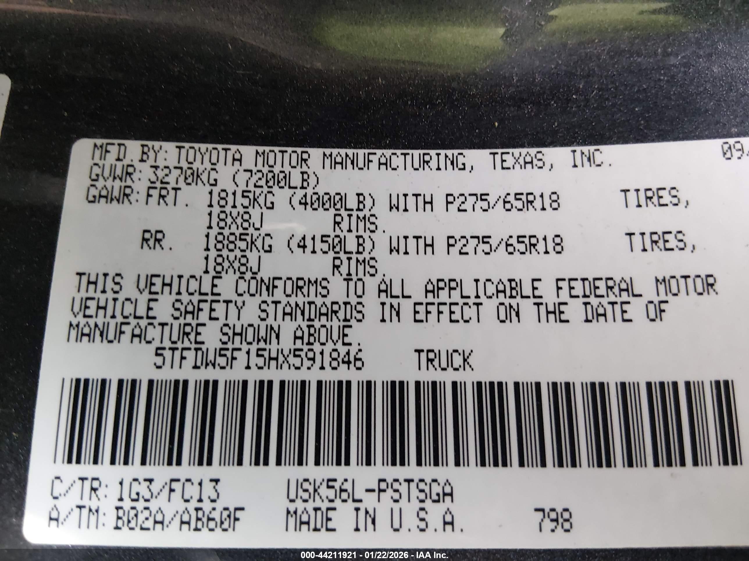 TOYOTA TUNDRA image 9