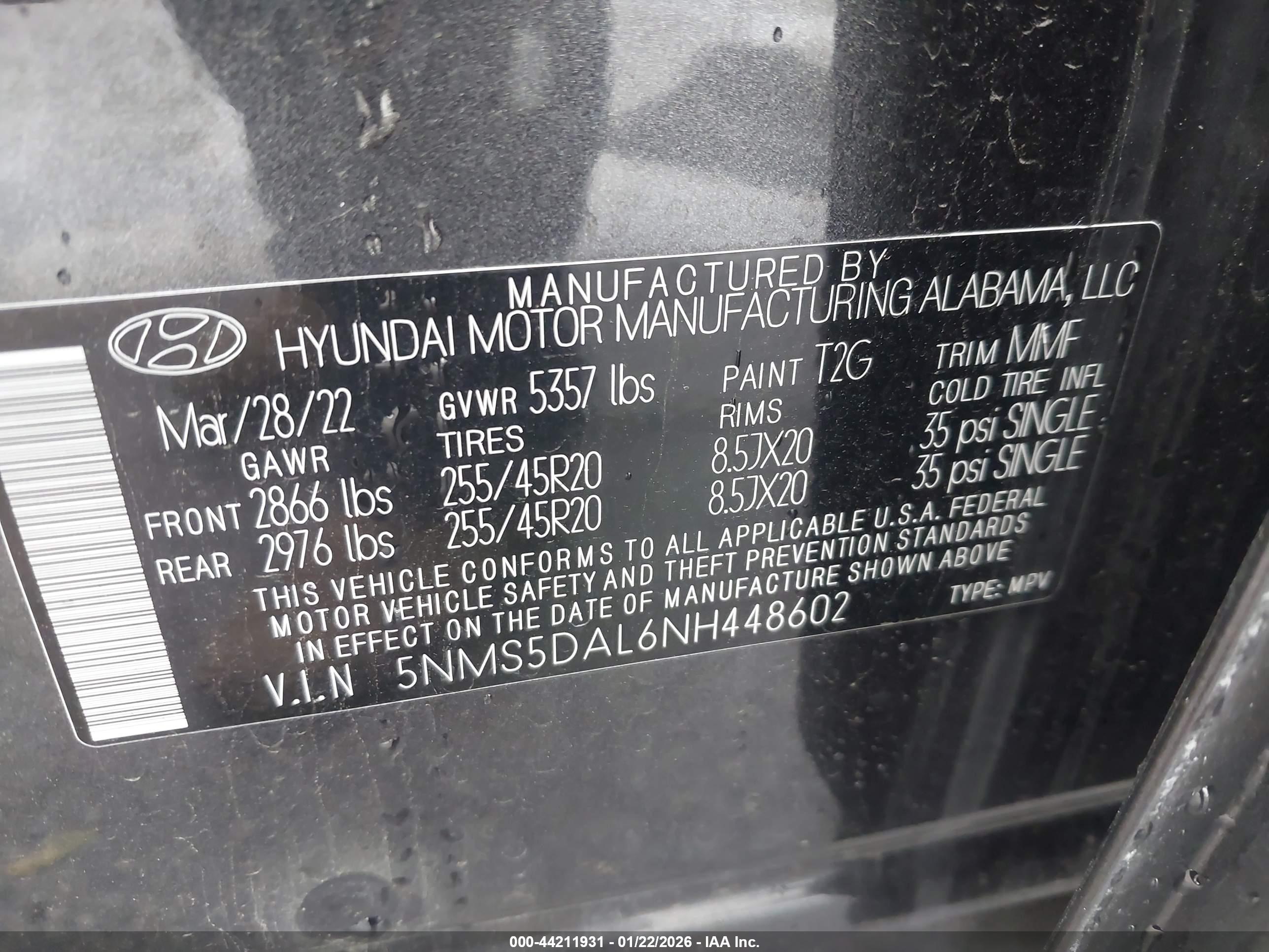 HYUNDAI SANTA image 9