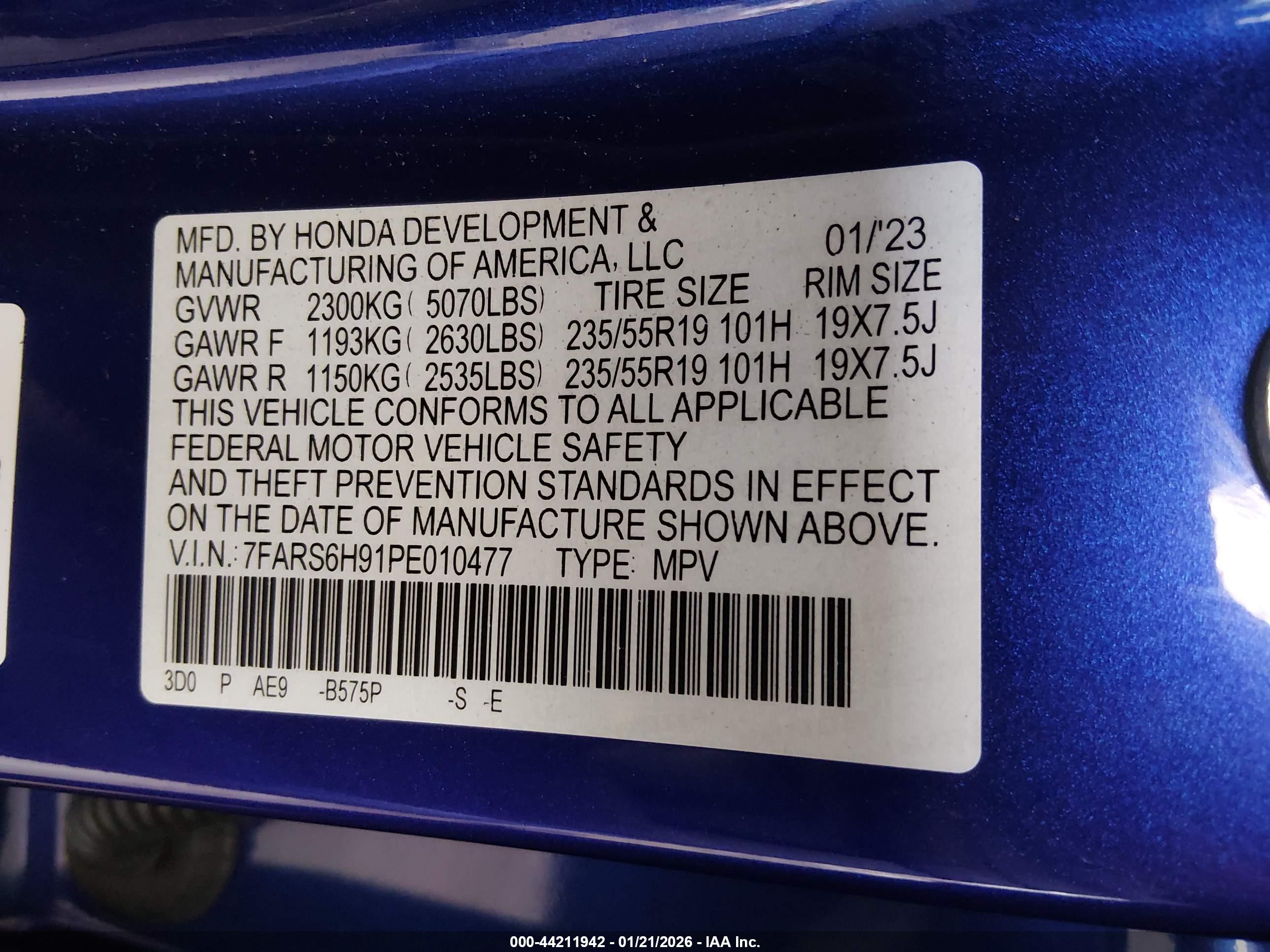 HONDA CR-V image 9