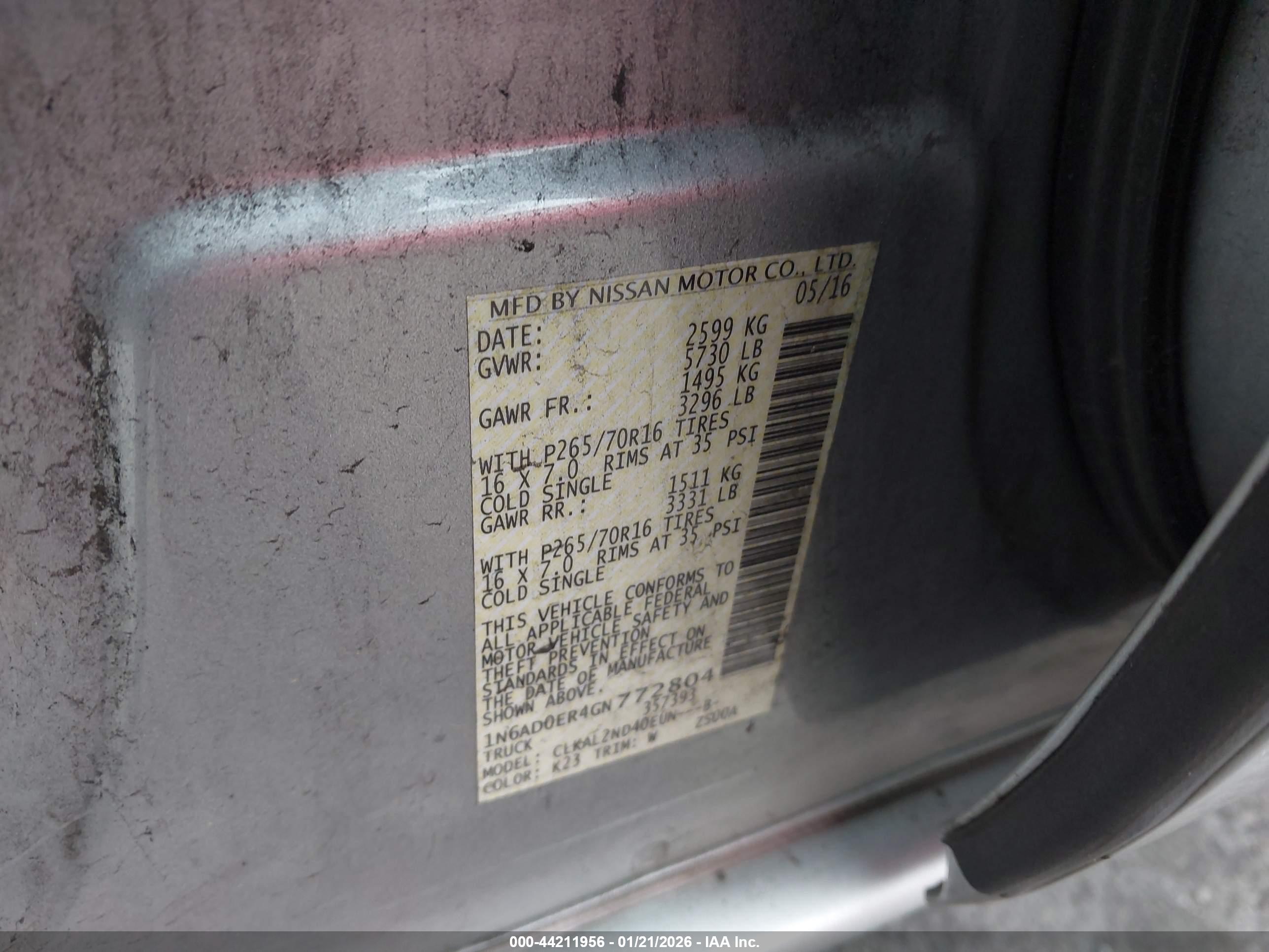 NISSAN FRONTIER image 9