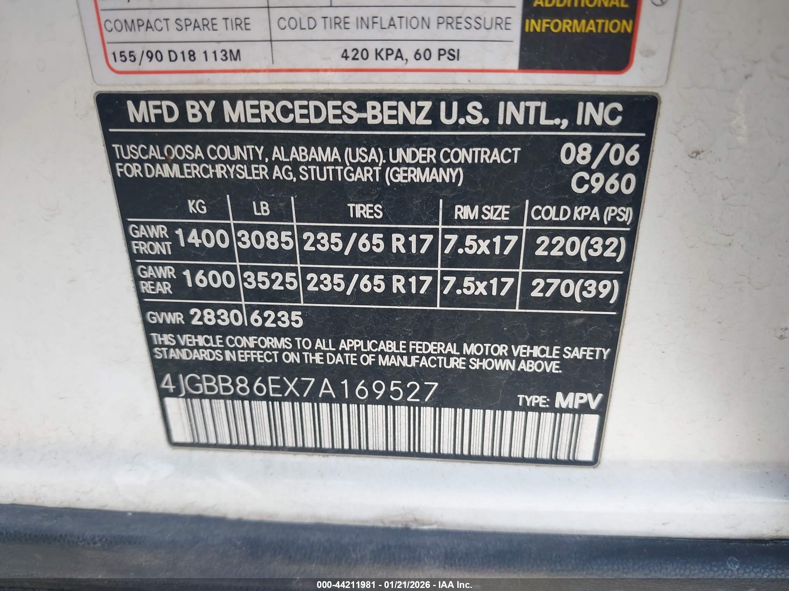 MERCEDES-BENZ ML image 9