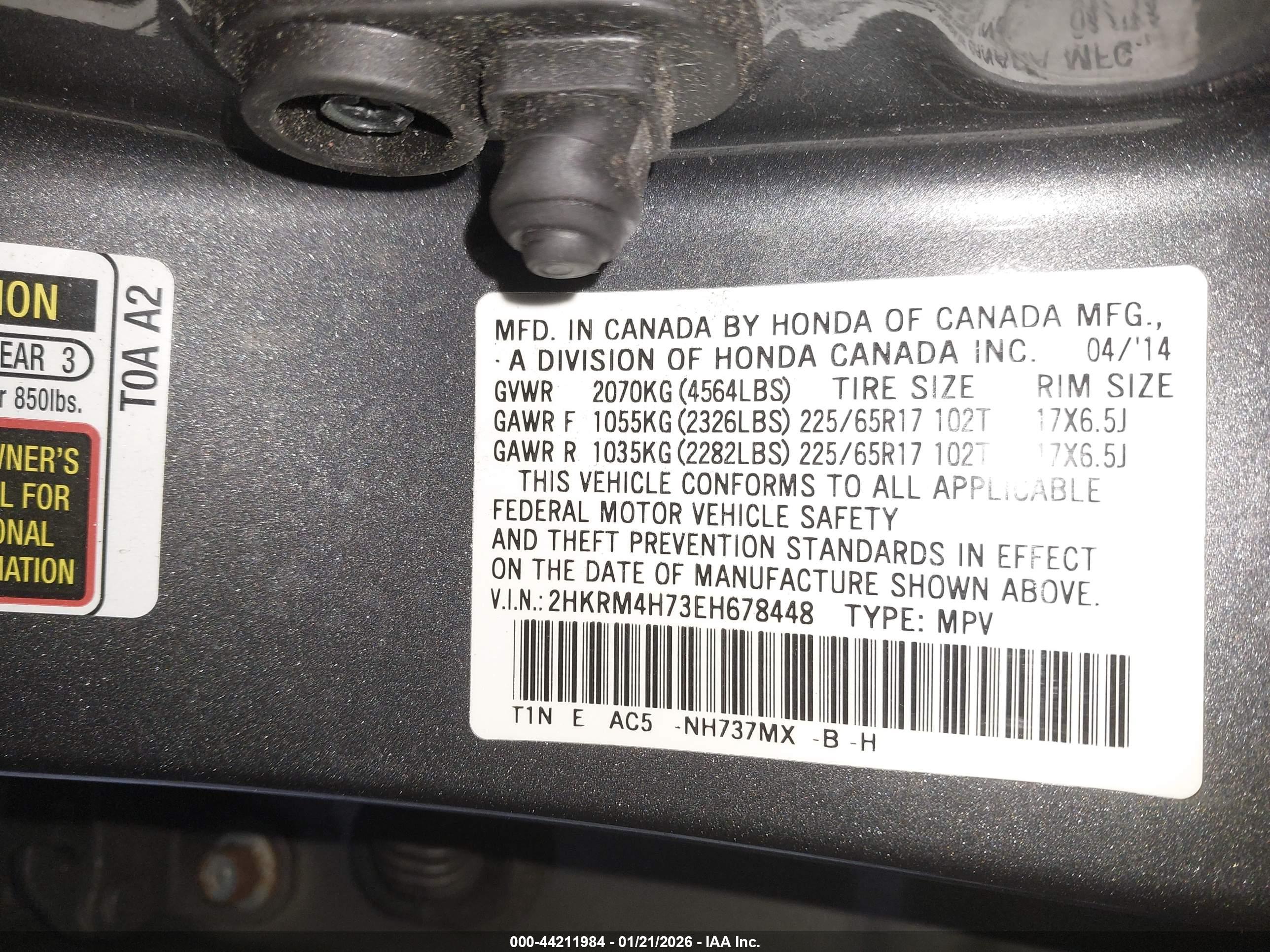 HONDA CR-V image 9