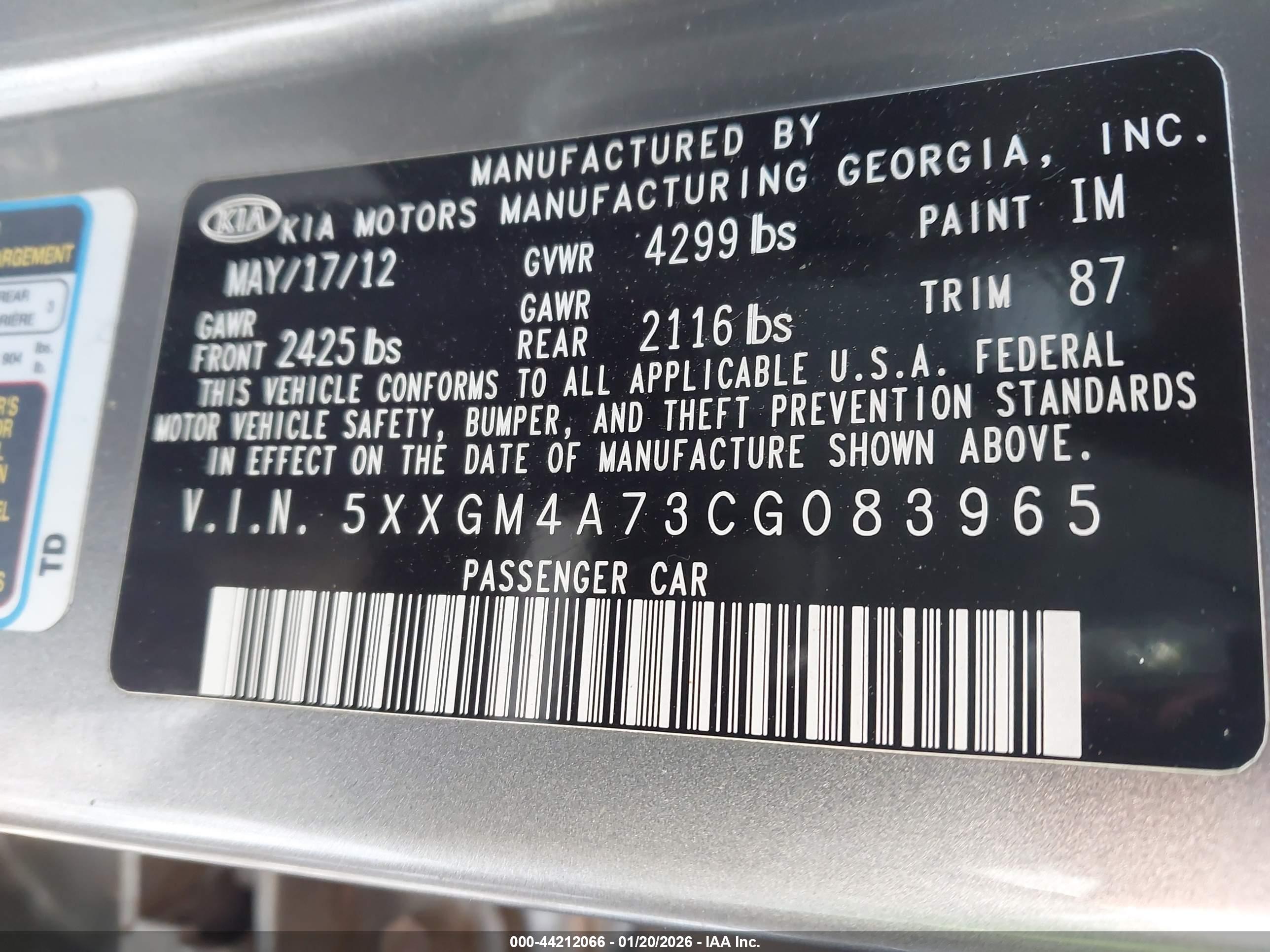 KIA OPTIMA image 9