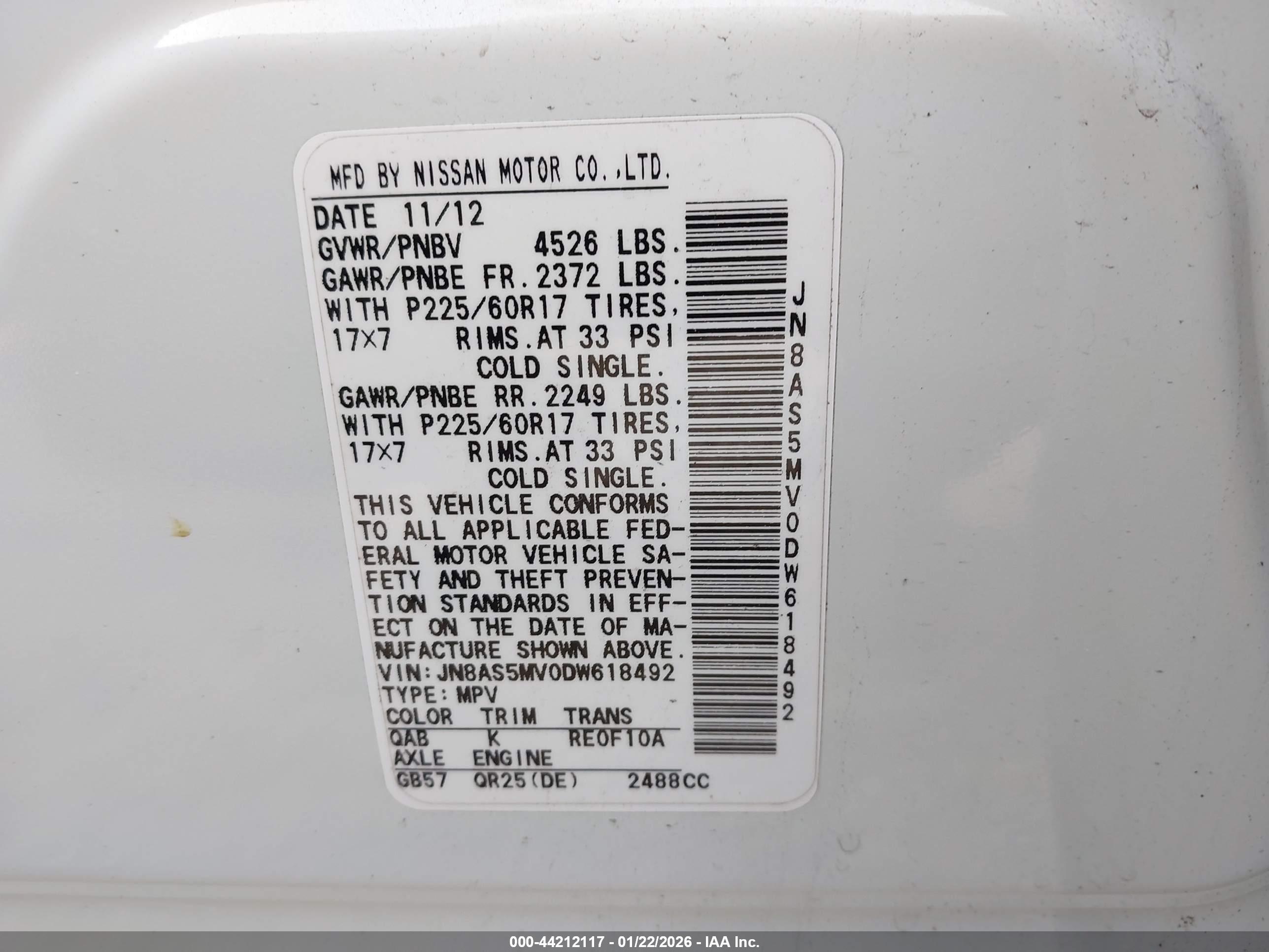 NISSAN ROGUE image 9