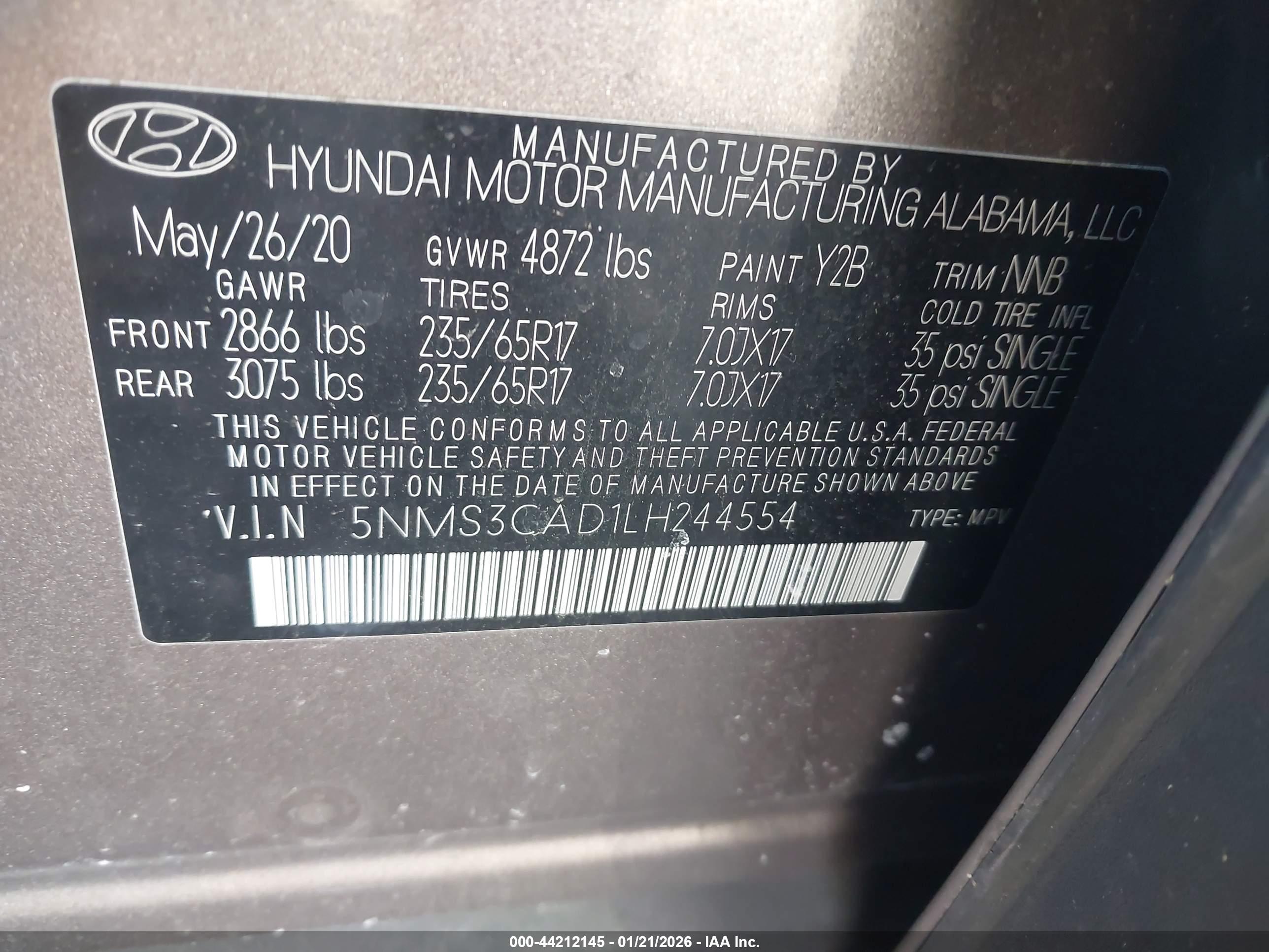 HYUNDAI SANTA image 9