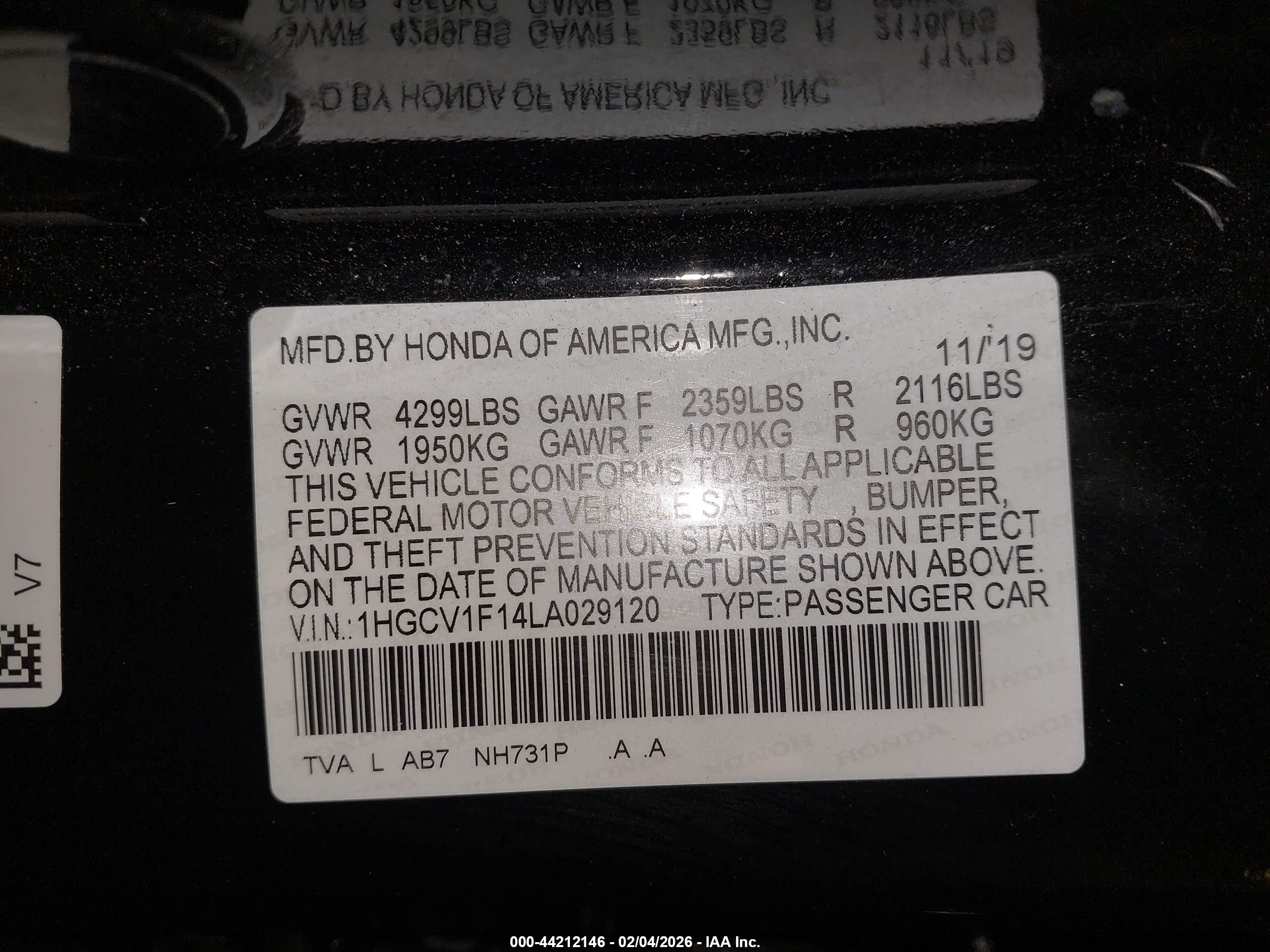 HONDA ACCORD image 9