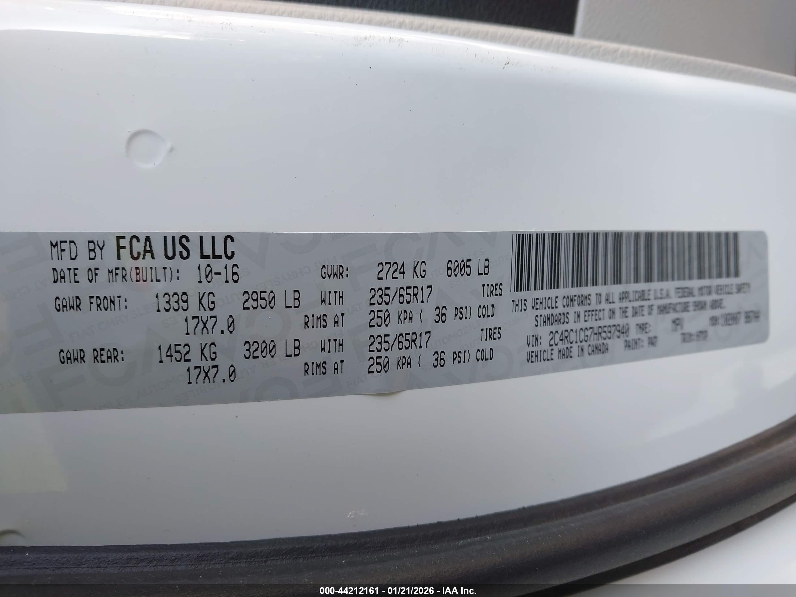 CHRYSLER PACIFICA image 9