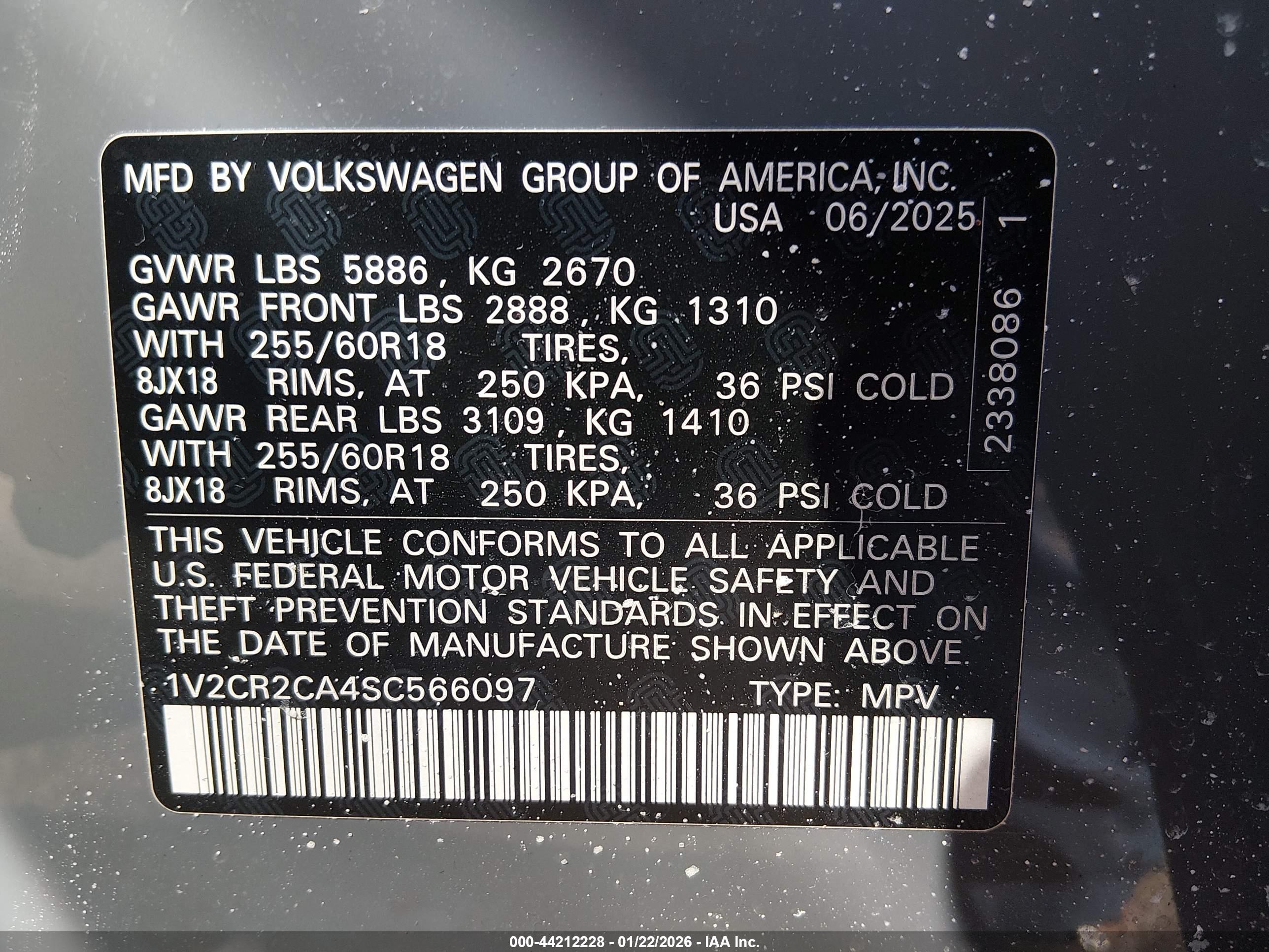 VOLKSWAGEN ATLAS image 9