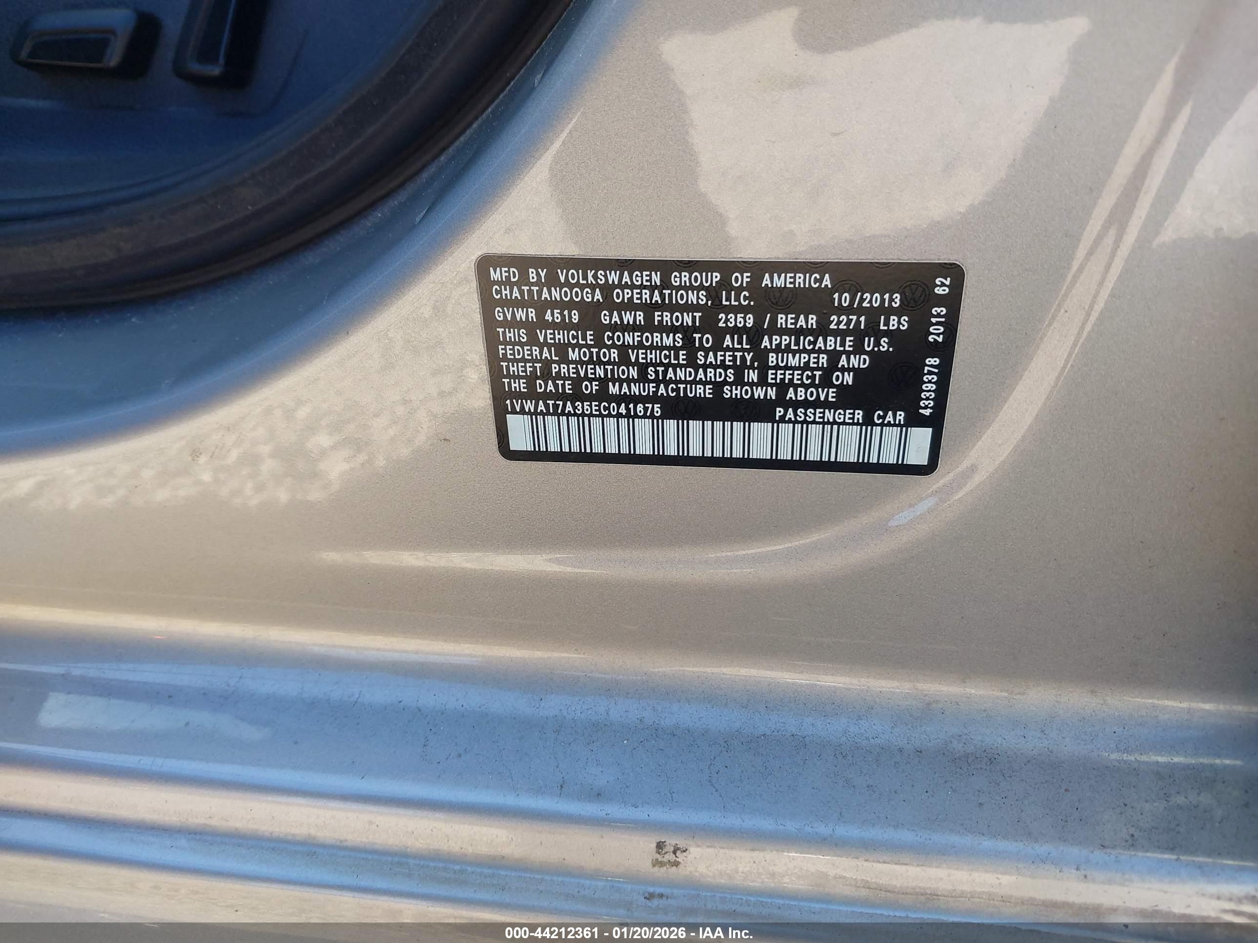 VOLKSWAGEN PASSAT image 9