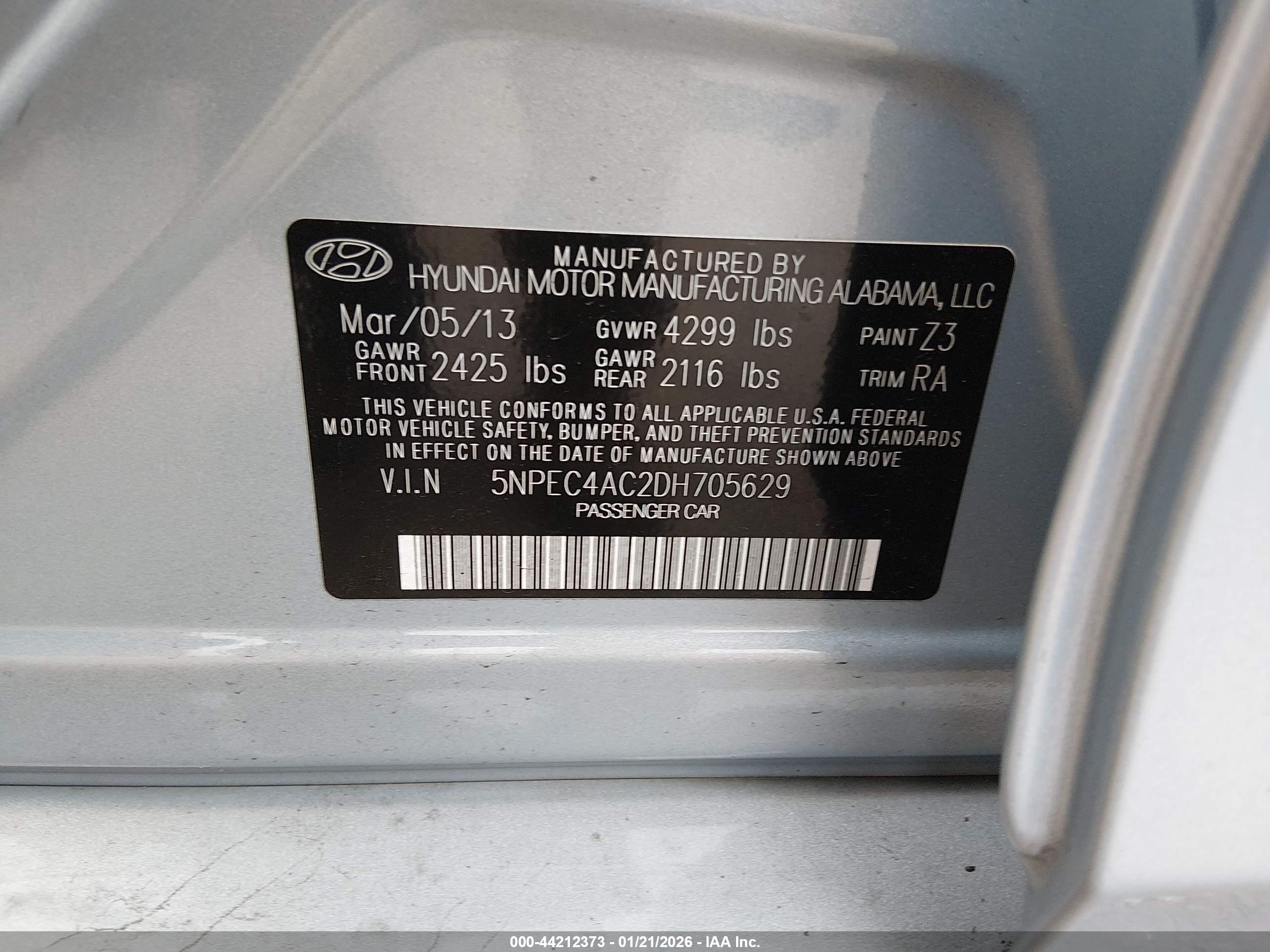 HYUNDAI SONATA image 9
