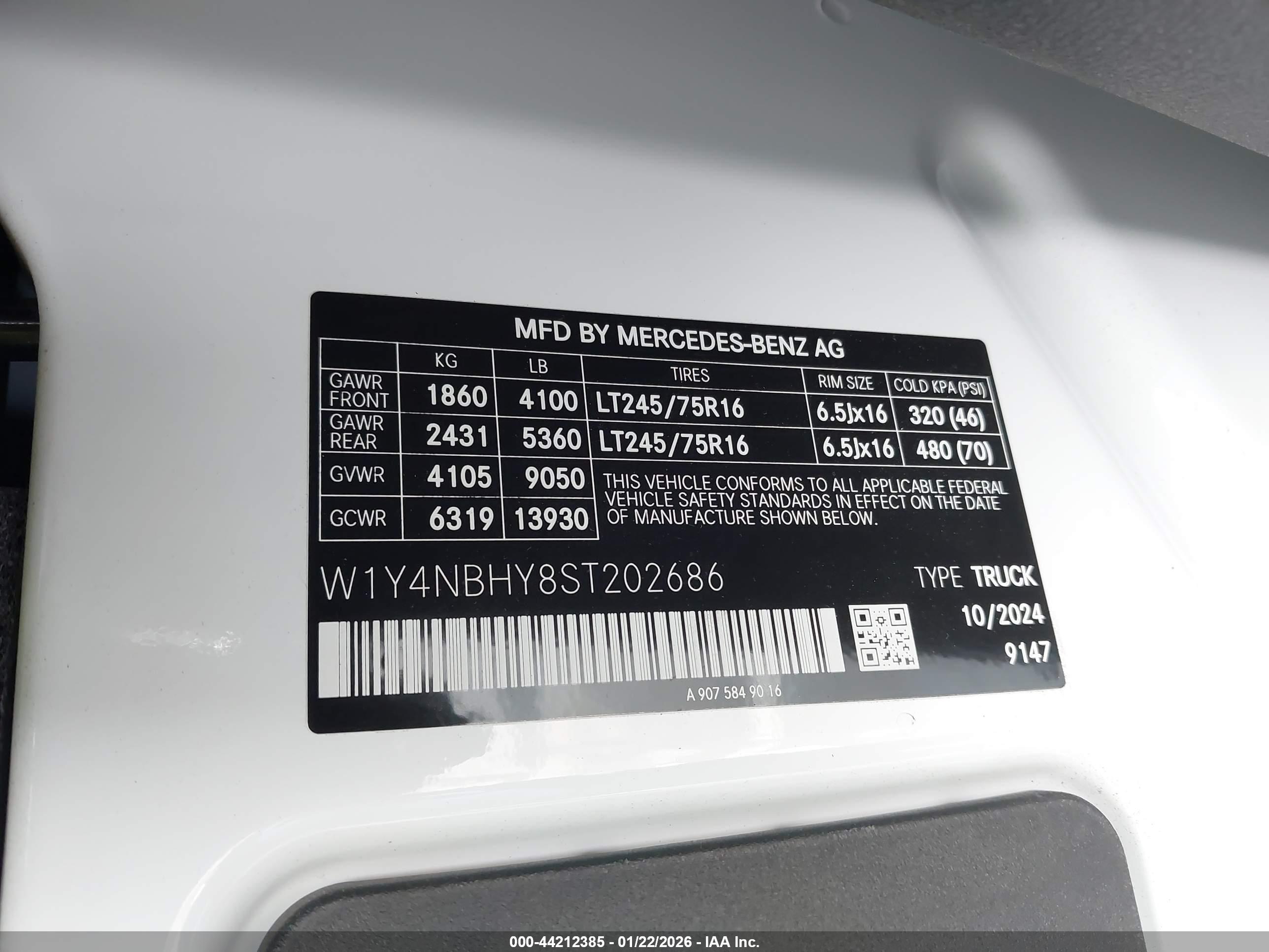 MERCEDES-BENZ SPRINTER image 9