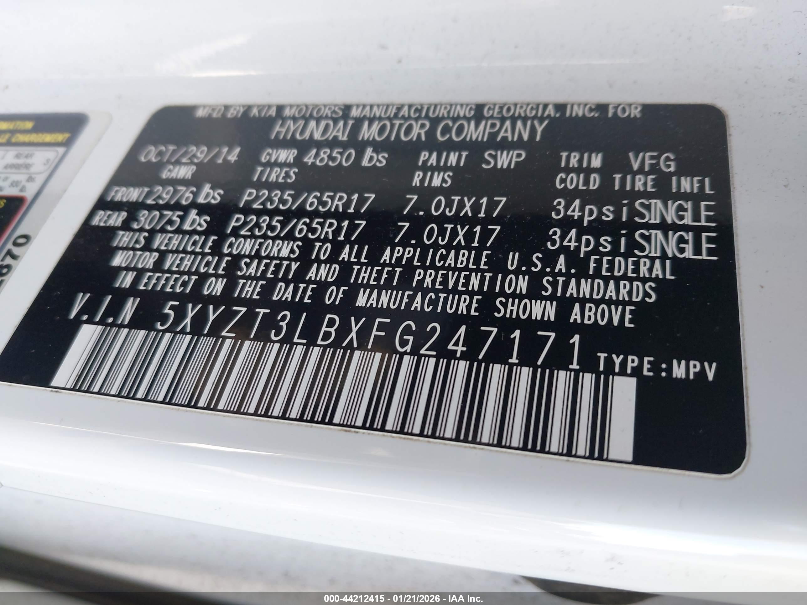 HYUNDAI SANTA image 9