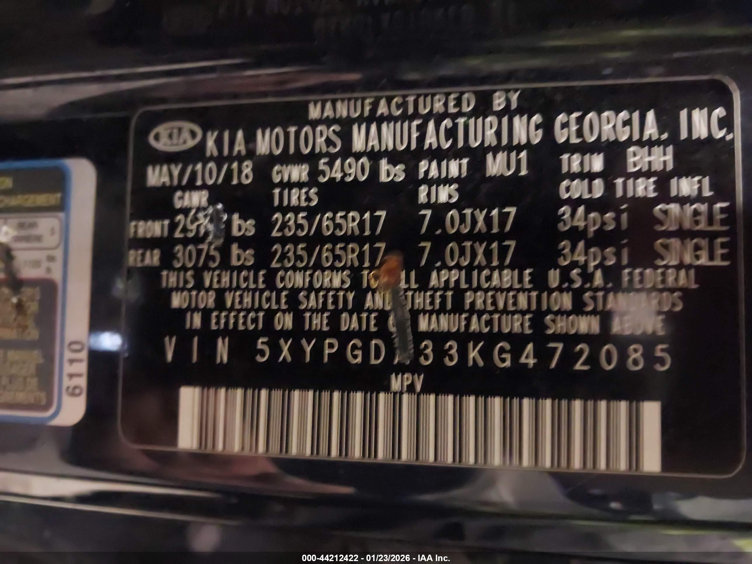 KIA SORENTO image 9