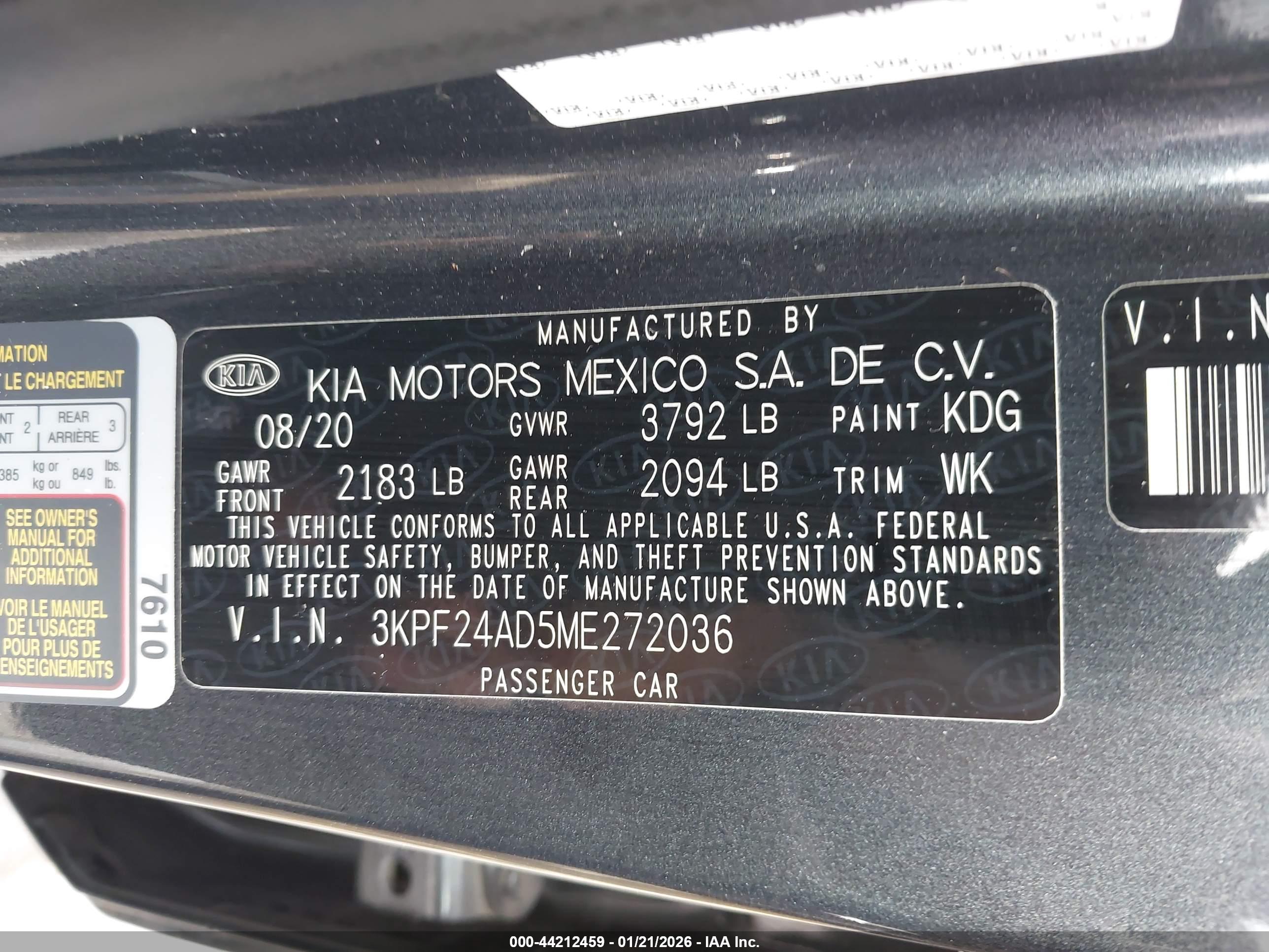 KIA FORTE image 9
