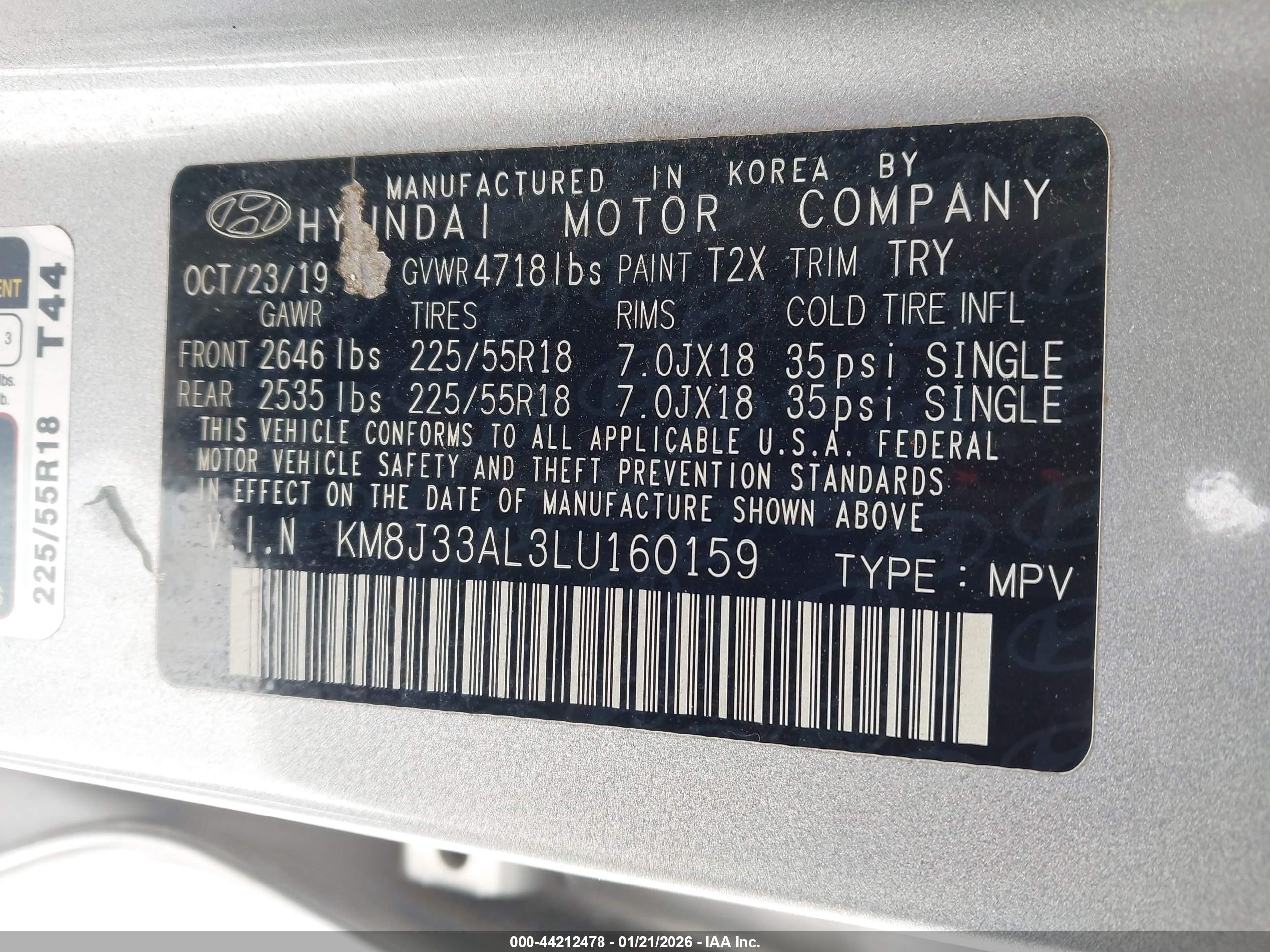 HYUNDAI TUCSON image 9
